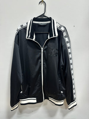 Dolce & Gabbana logo-tape track jacket sz 52/L/XL