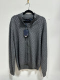 NEW Louis Vuitton Damier Signature Zip-Through Cardigan men's sz 3XL