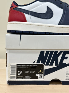 Jordan 1 Retro Low OG Howard University Sz 9.5