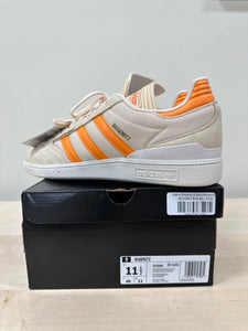 adidas Busenitz Crystal Sand Bright Orange Gold Metalli Sz 11.5