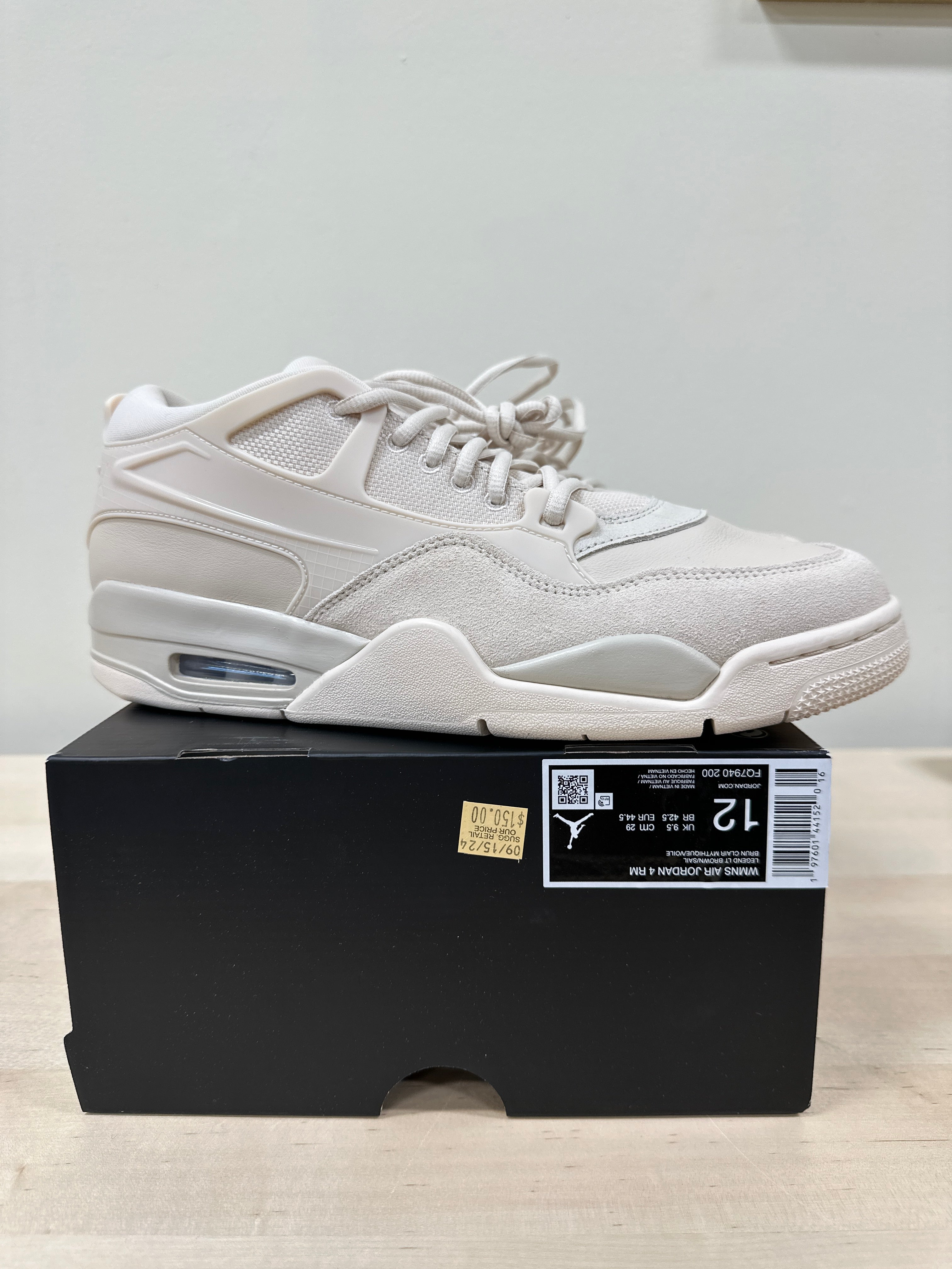 Jordan 4 RM Legend Light Brown Sz M10.5 (W12)
