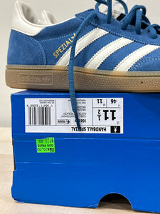 adidas Handball Spezial Core Blue Cream White Gum Sz 11.5
