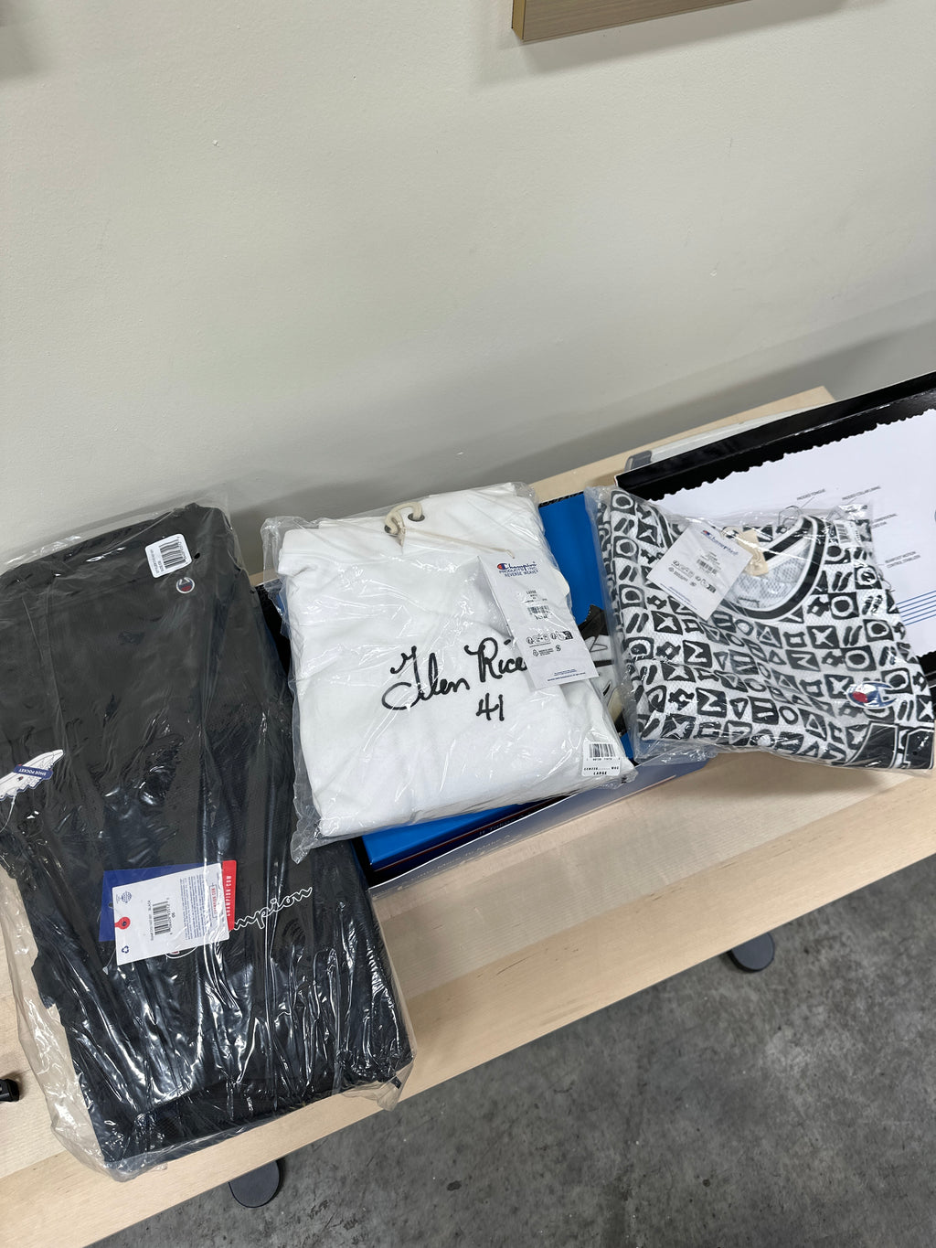 Champion Glen Rice PR Package