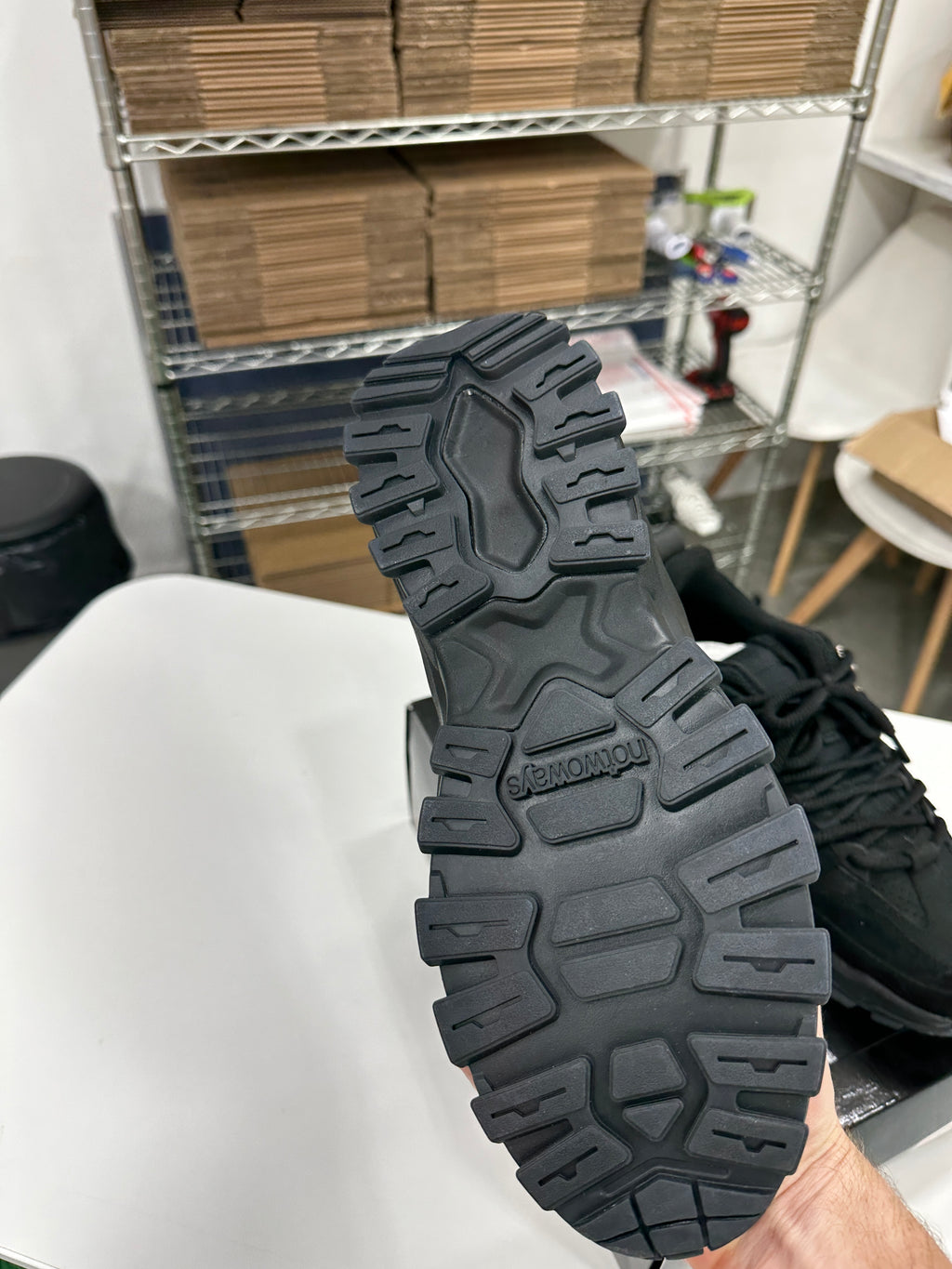 NoTwoWays Black Sneaker Sz US 11
