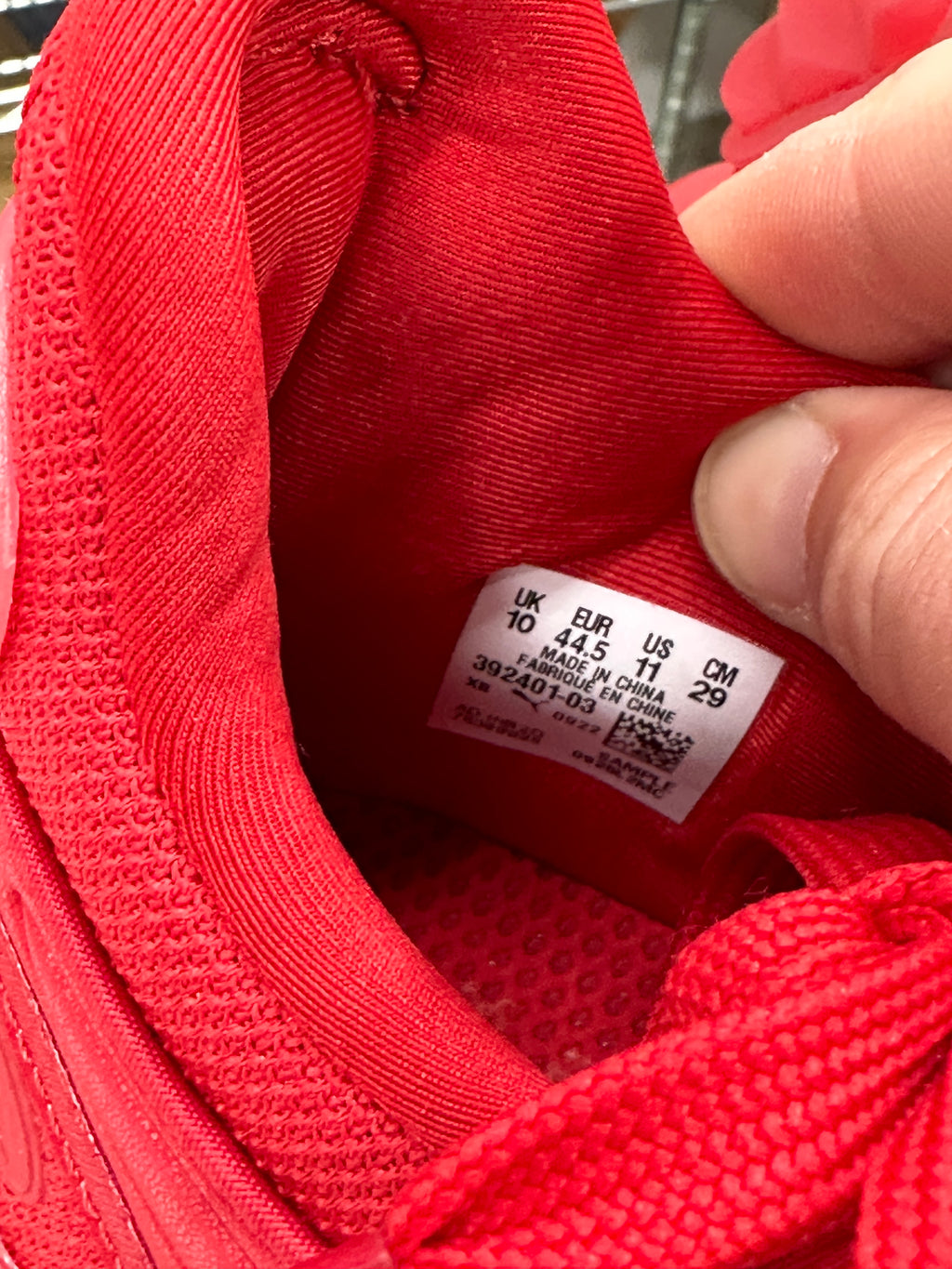 Puma RS-X Red Special Box Sz 11
