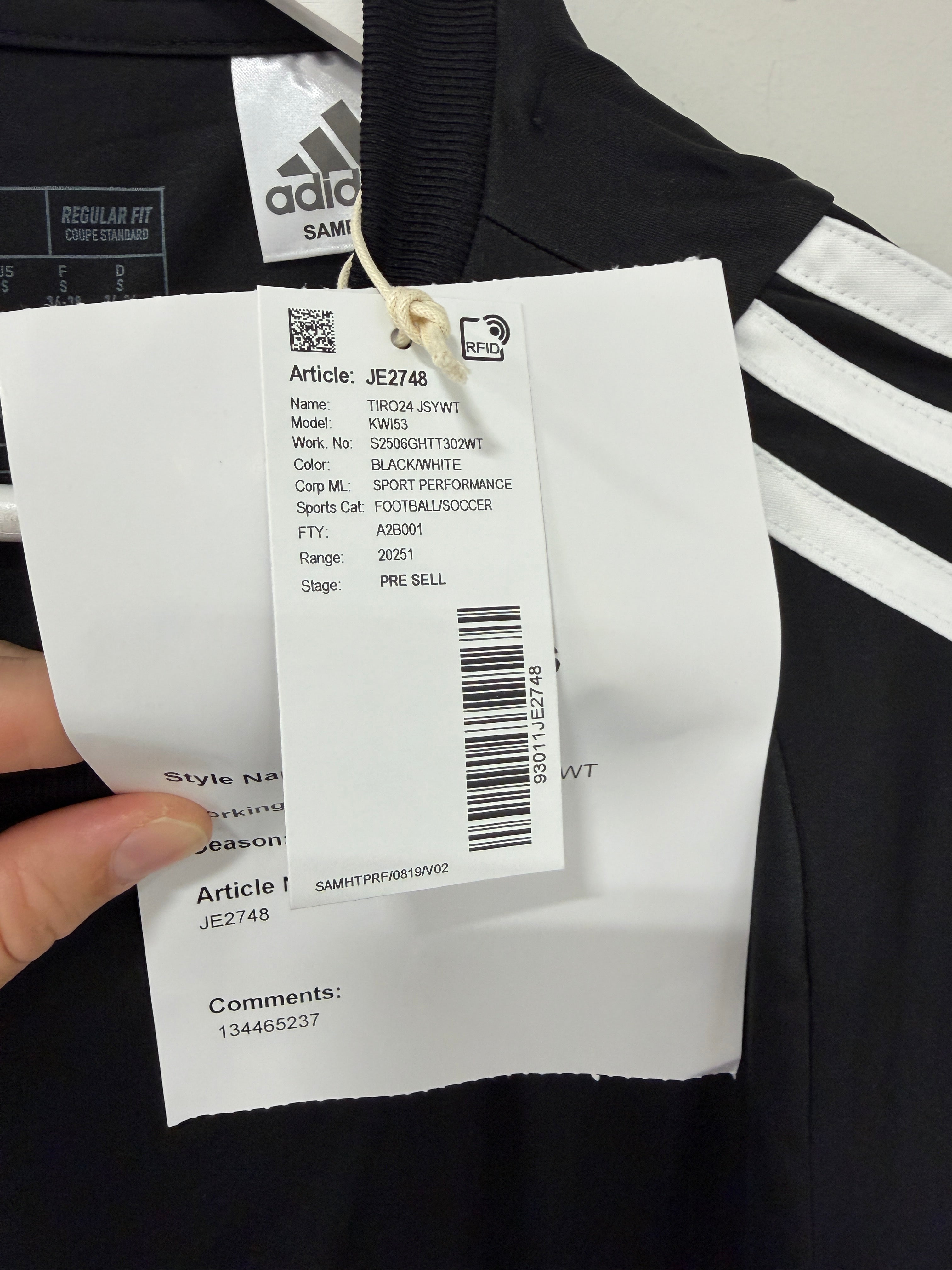 Adidas Tiro 24 Jersey Mens Size Medium