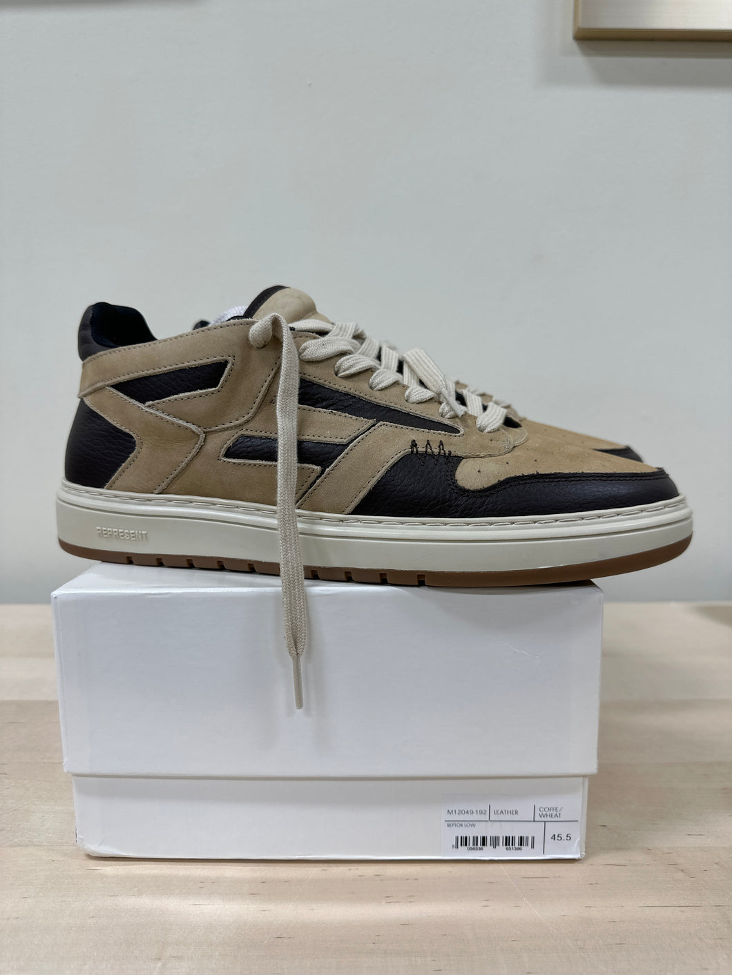 Represent Sneakers Brown Sz 45.5 (11.5)