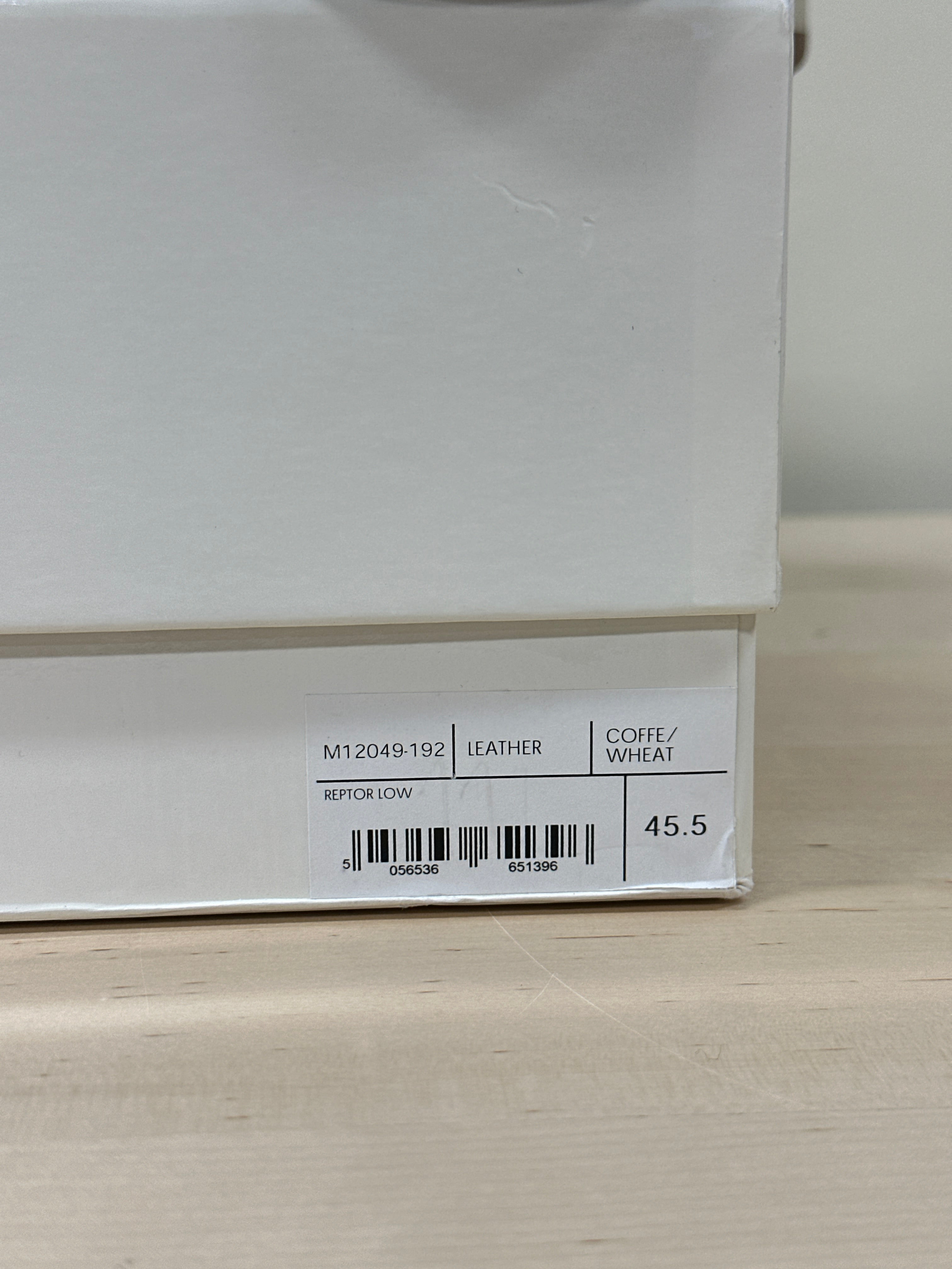 Represent Sneakers Brown Sz 45.5 (11.5)