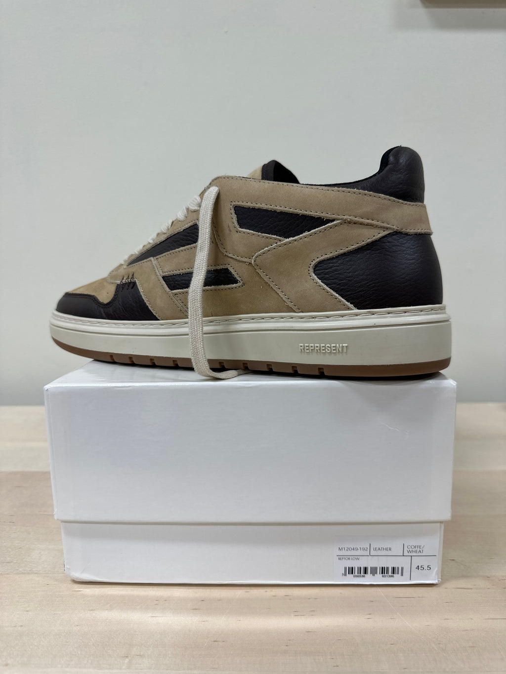 Represent Sneakers Brown Sz 45.5 (11.5)
