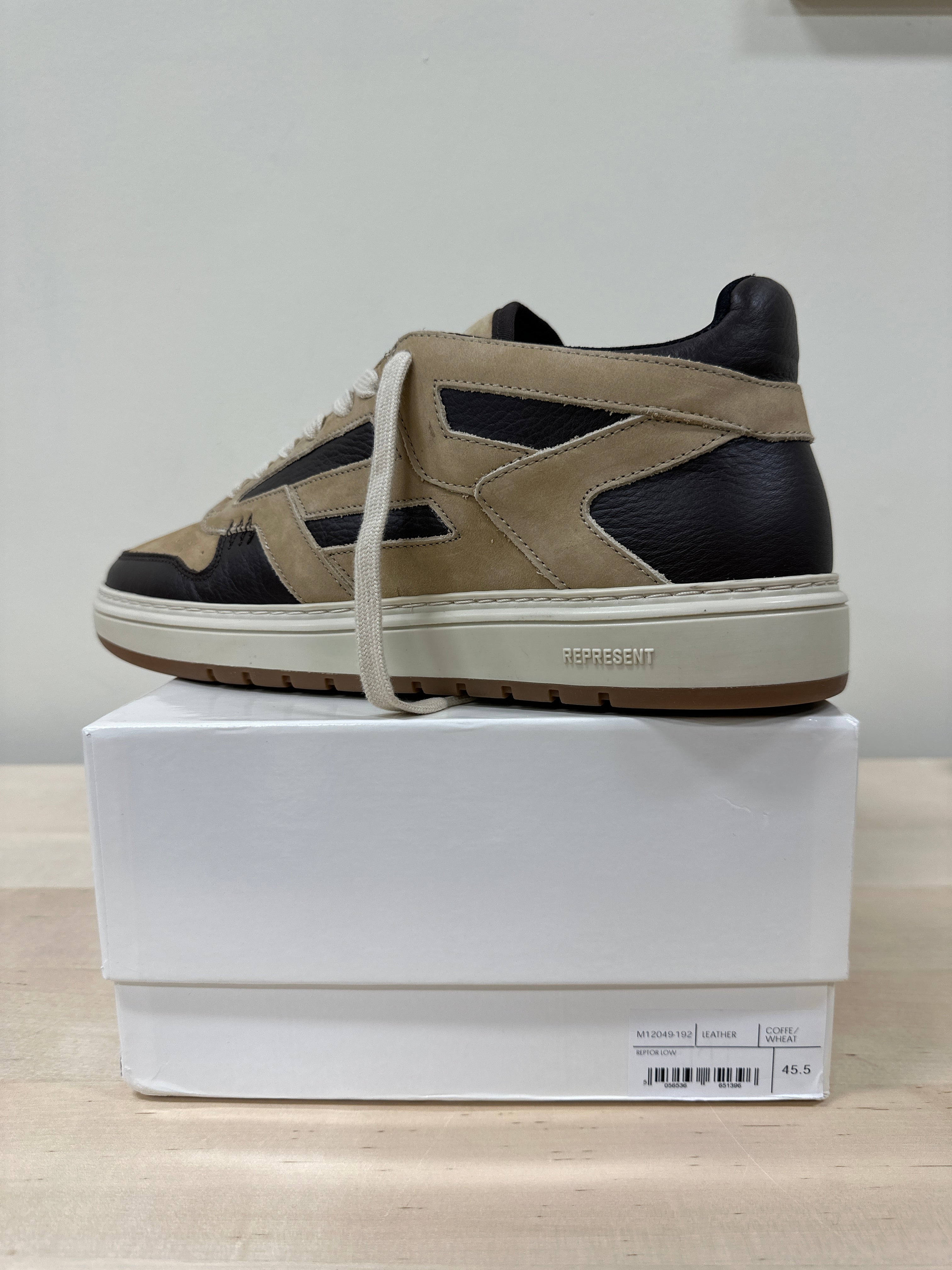 Represent Sneakers Brown Sz 45.5 (11.5)