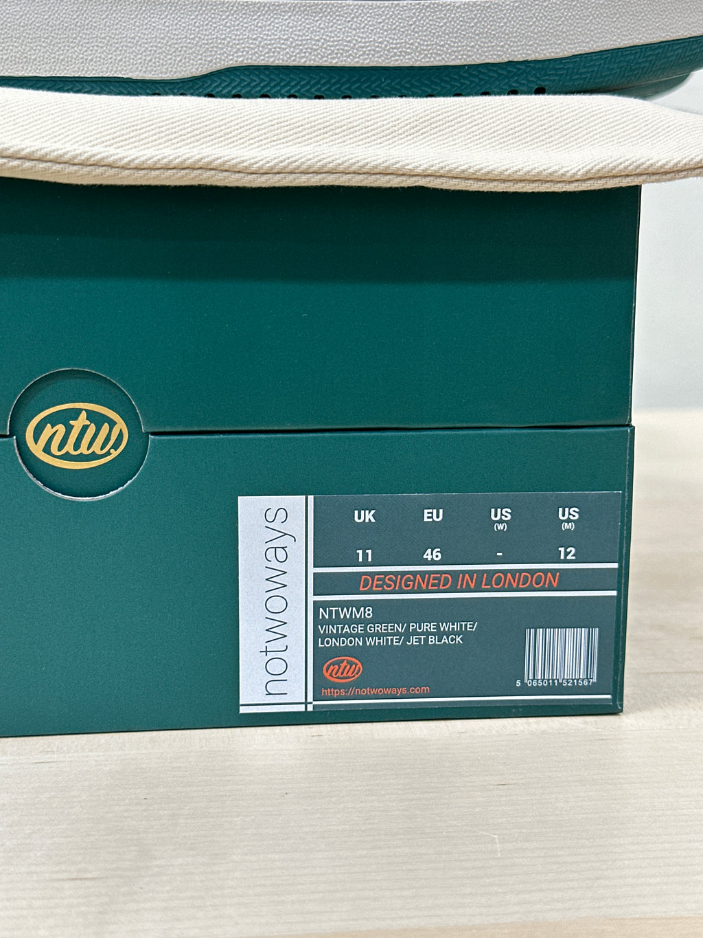 NoTwoWays Formula Sneaker Sz 12 US (11 UK)