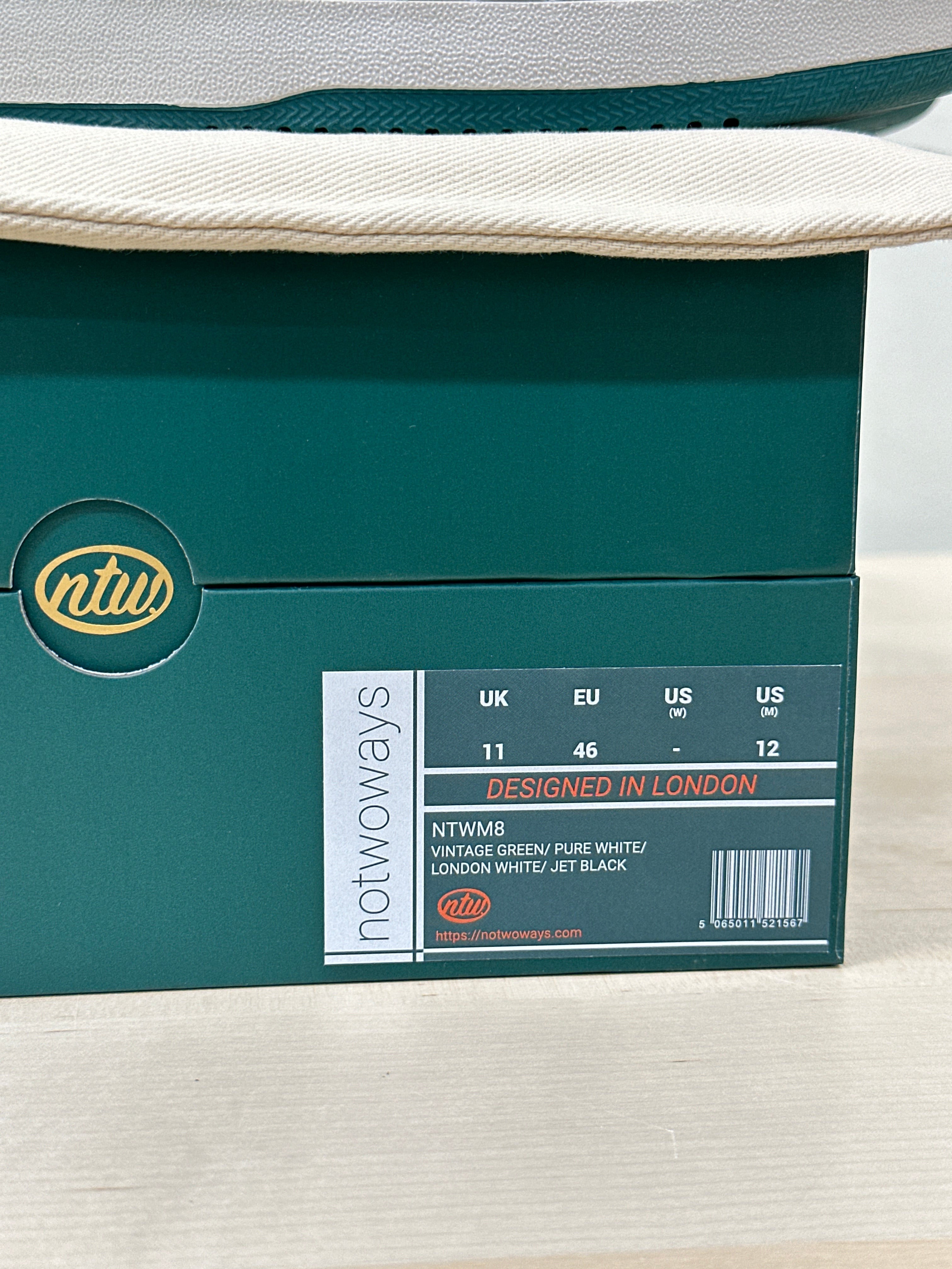 NoTwoWays Formula Sneaker Sz 12 US (11 UK)