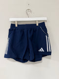 Adidas Tiro 25 Competition Shorts Navy Blue Womens Sz Small