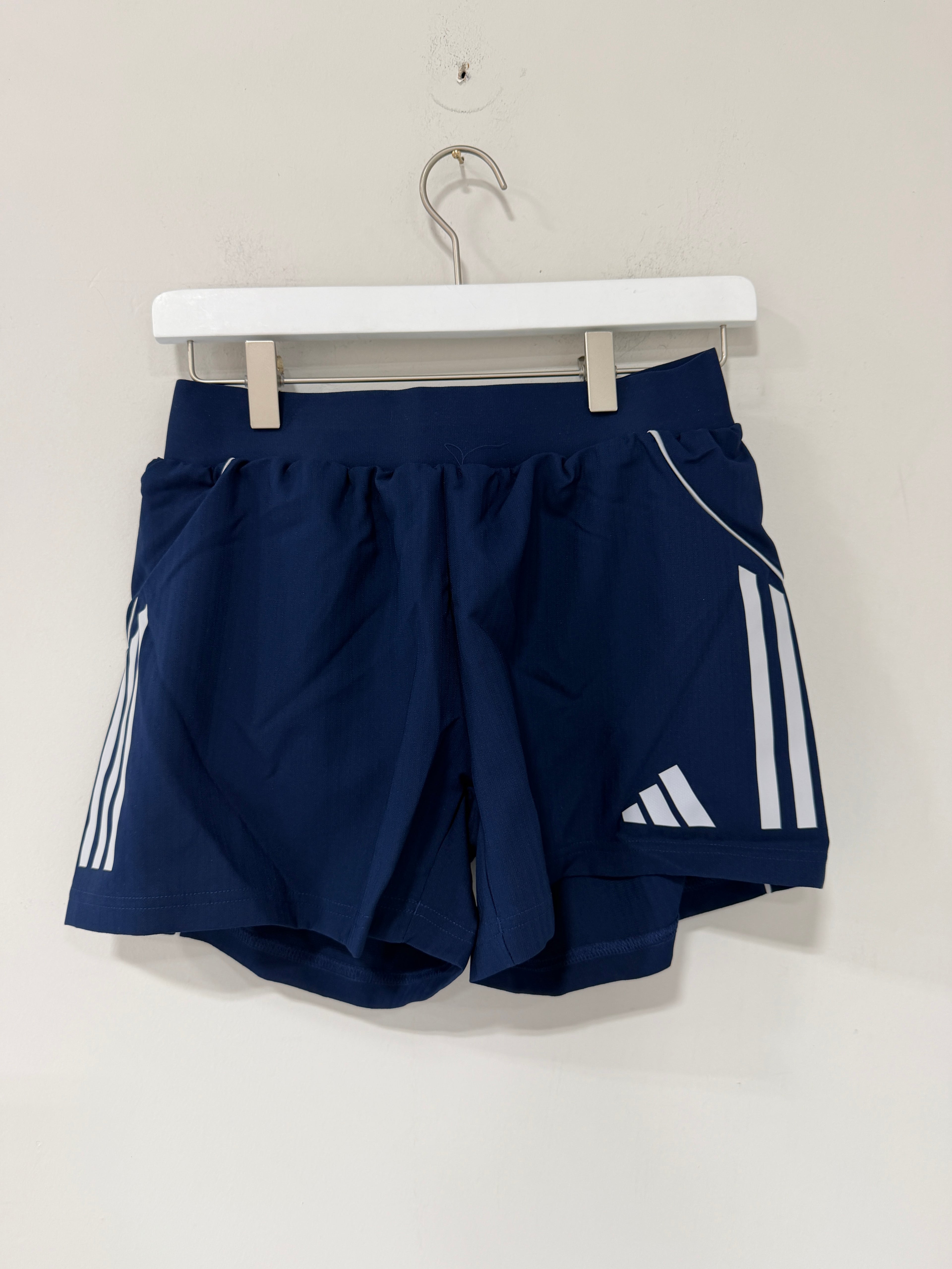 Adidas Tiro 25 Competition Shorts Navy Blue Womens Sz Small