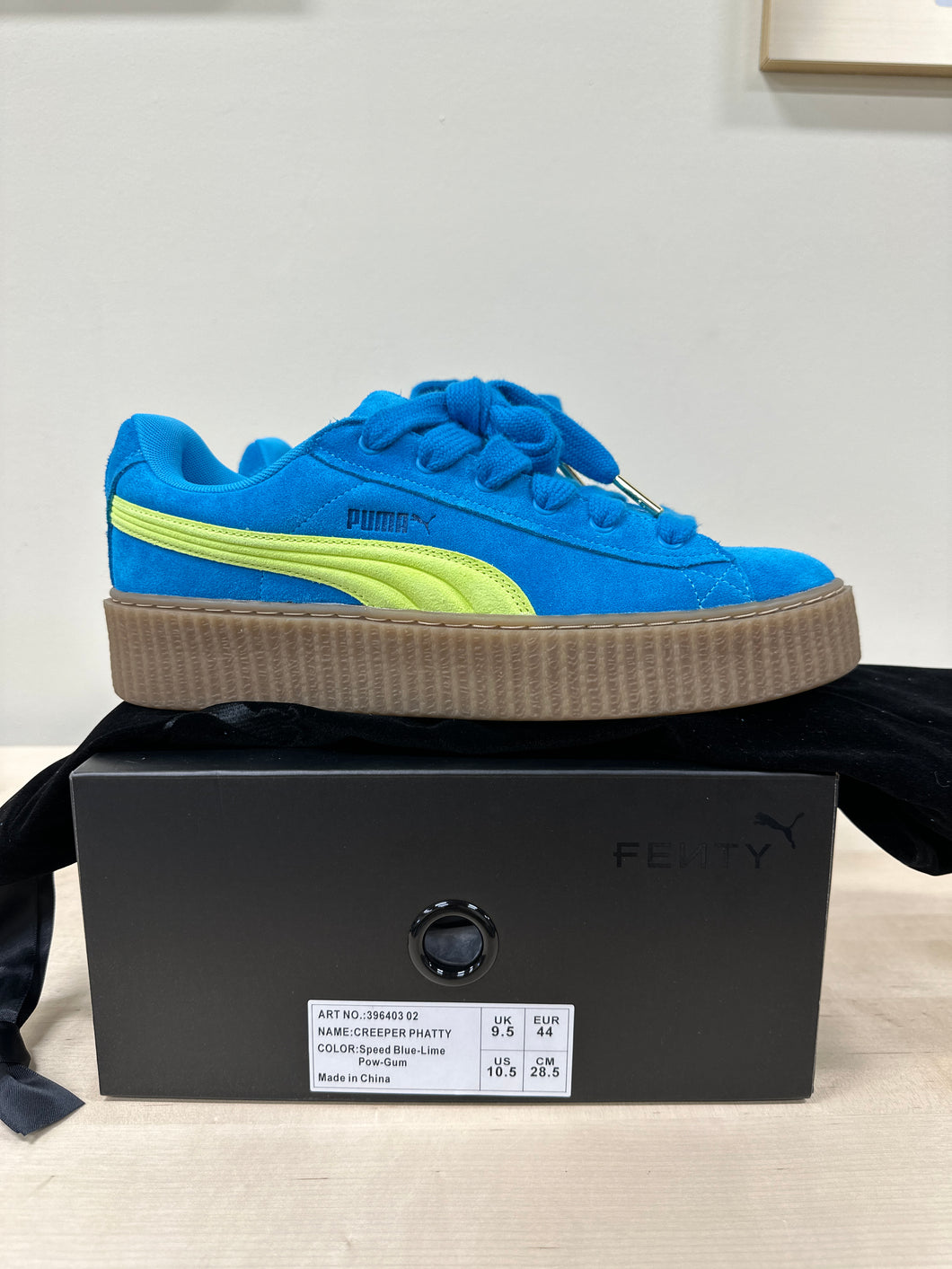 Puma Creeper Phatty Rihanna Fenty Speed Blue Sz 10.5
