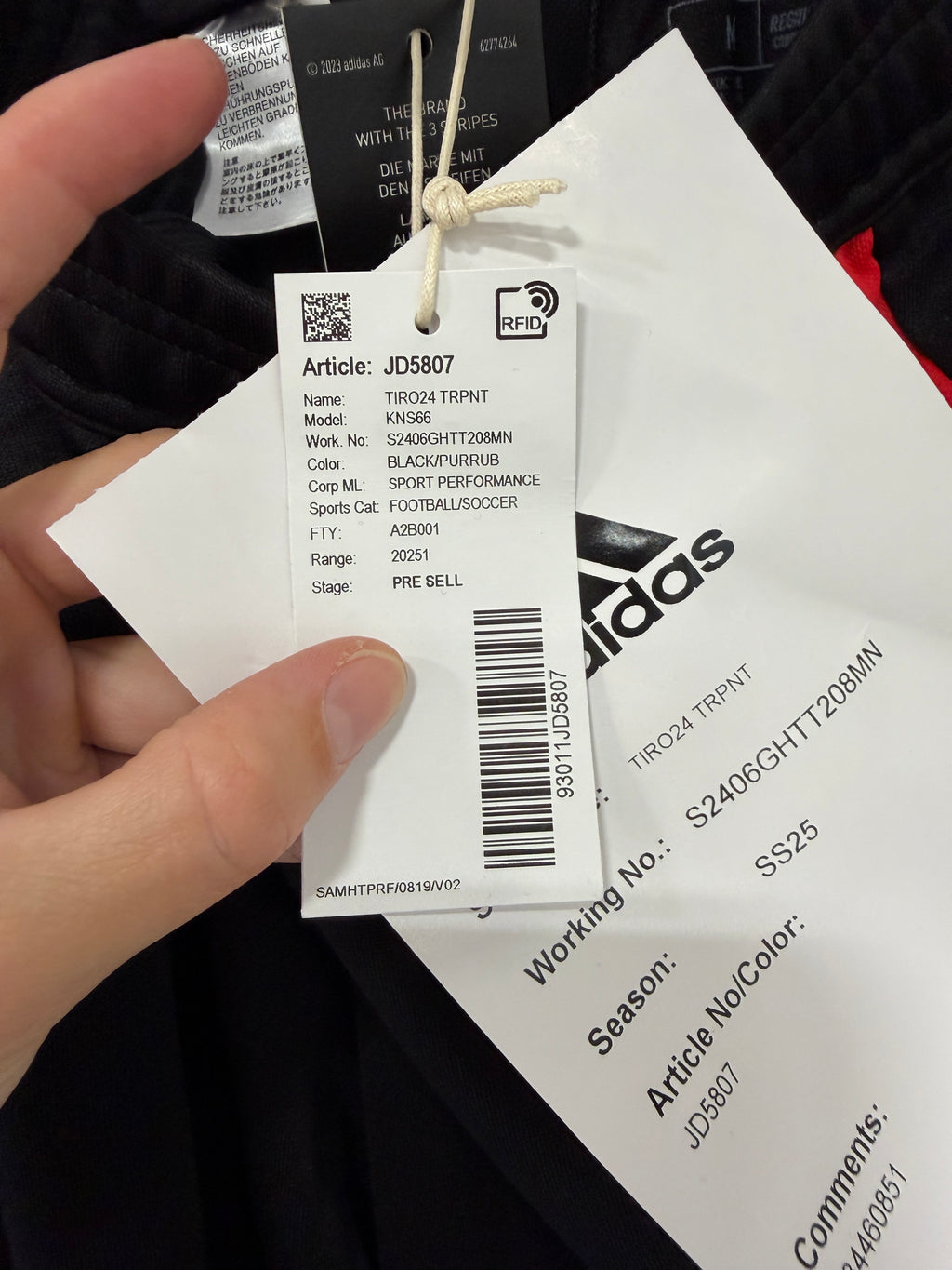 adidas Tiro 24 Training Pants Mens