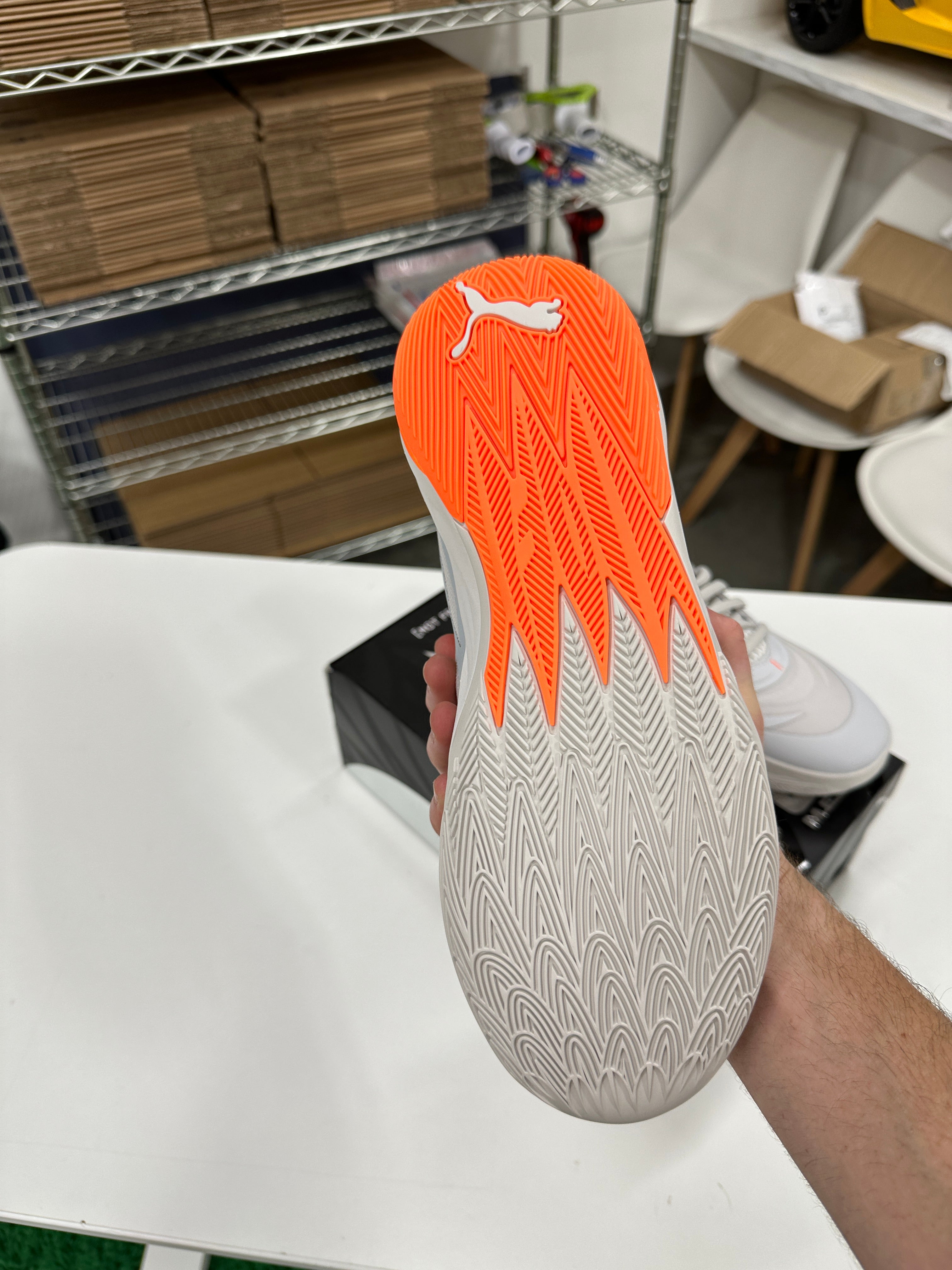 Puma LaMelo Ball MB.02 Gorangé sz 11