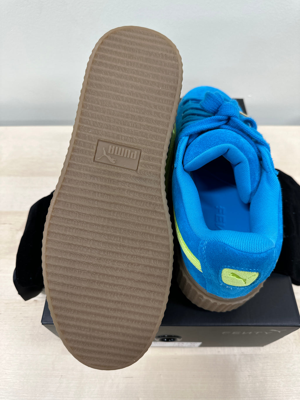 Puma Creeper Phatty Rihanna Fenty Speed Blue Sz 10.5