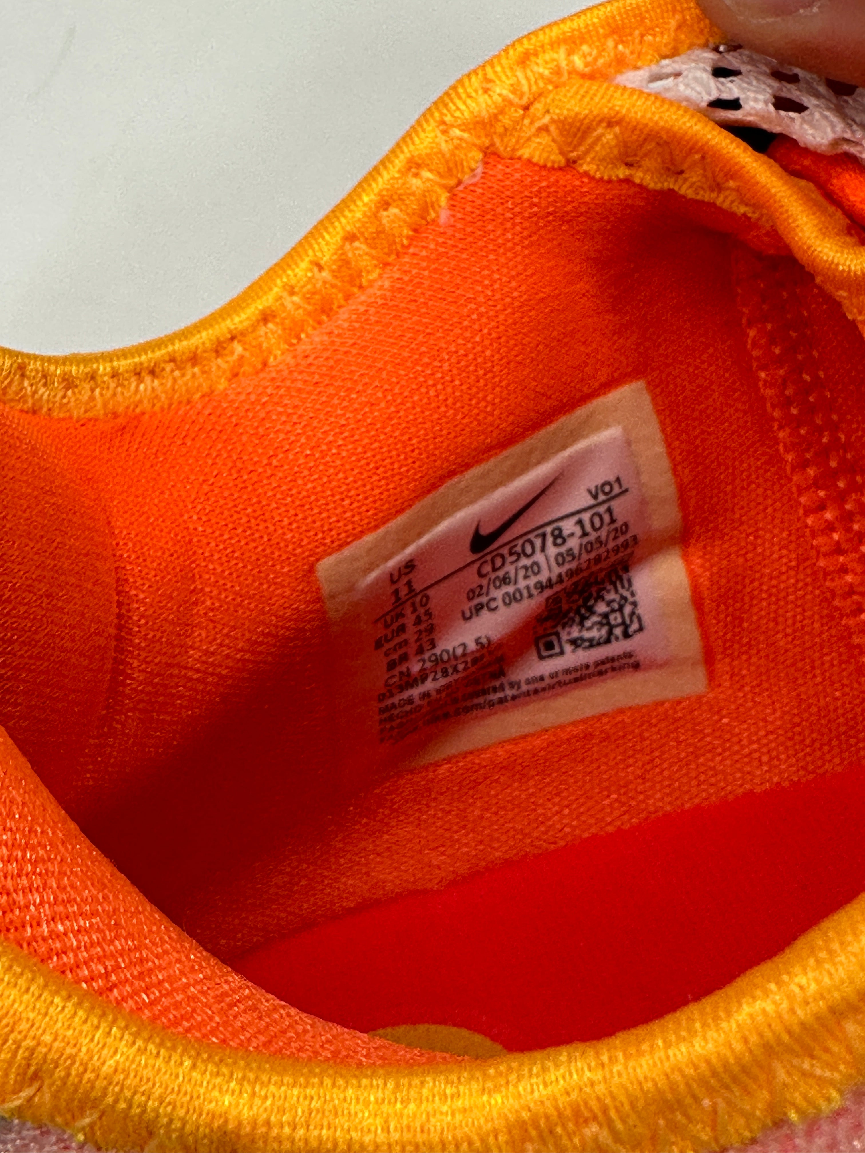 Nike PG 4 Gatorade Orange Sz 11