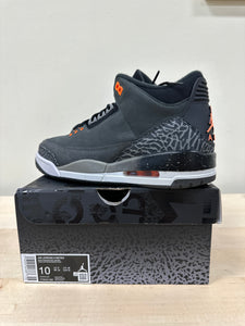 Jordan 3 Retro Fear Pack (2023) Sz 10