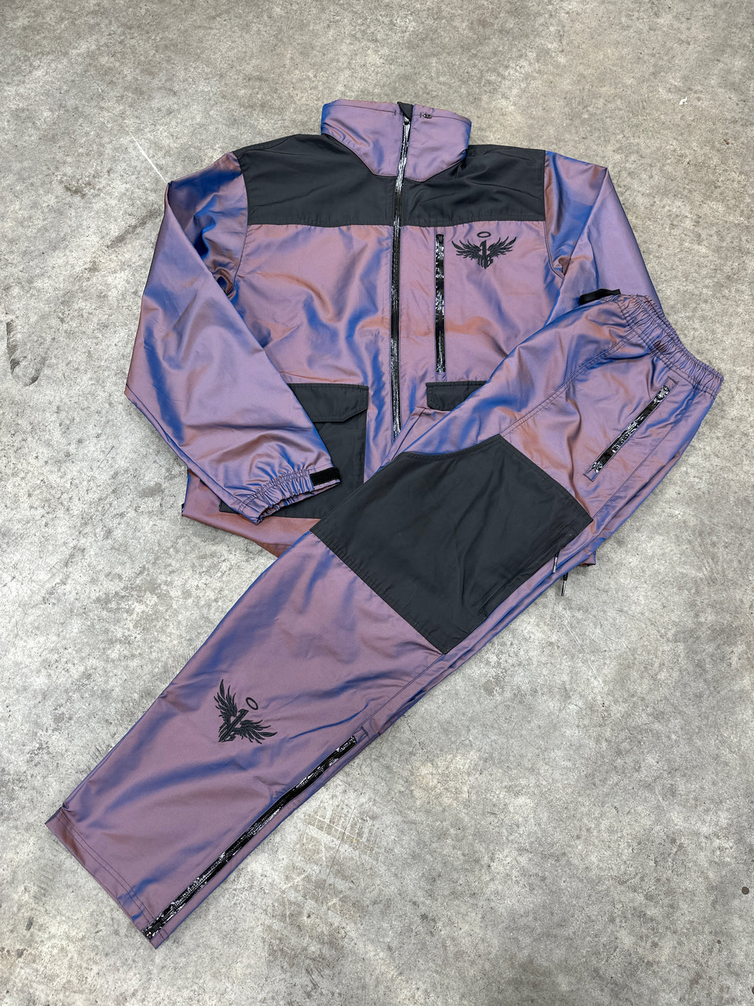 PUMA x LAMELO BALL IRIDESCENT Woven Men's Basketball Jacket + Pants Size L