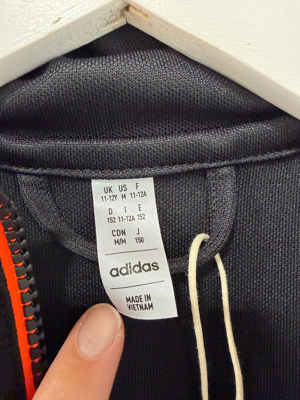Adidas Youth Messi Track Jacket – Black
