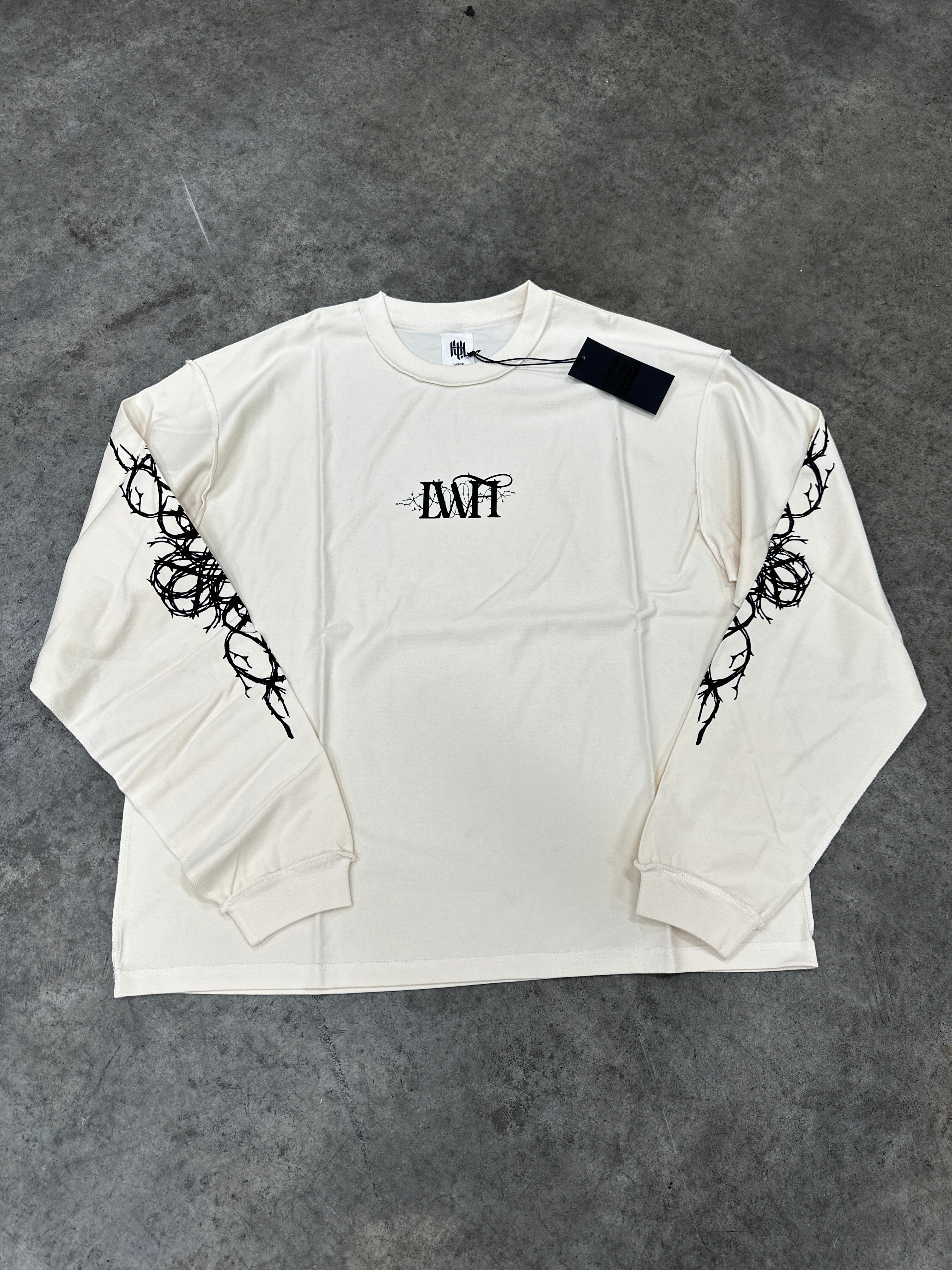 LWH Long Sleeve T-shirt Sz Large White