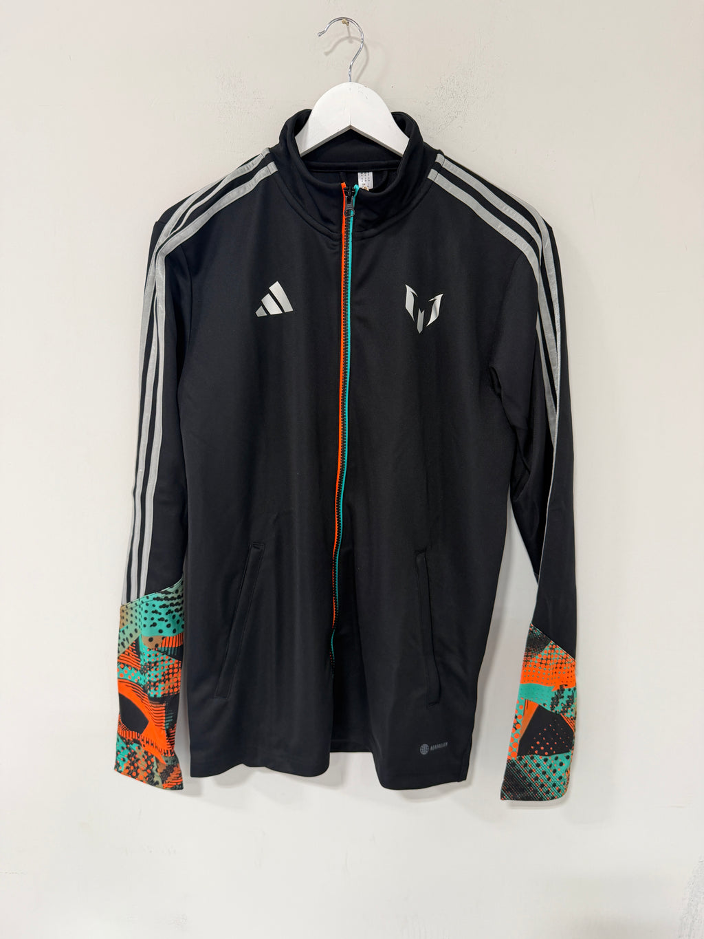 Adidas Messi Track Training Jacket Mens – Black