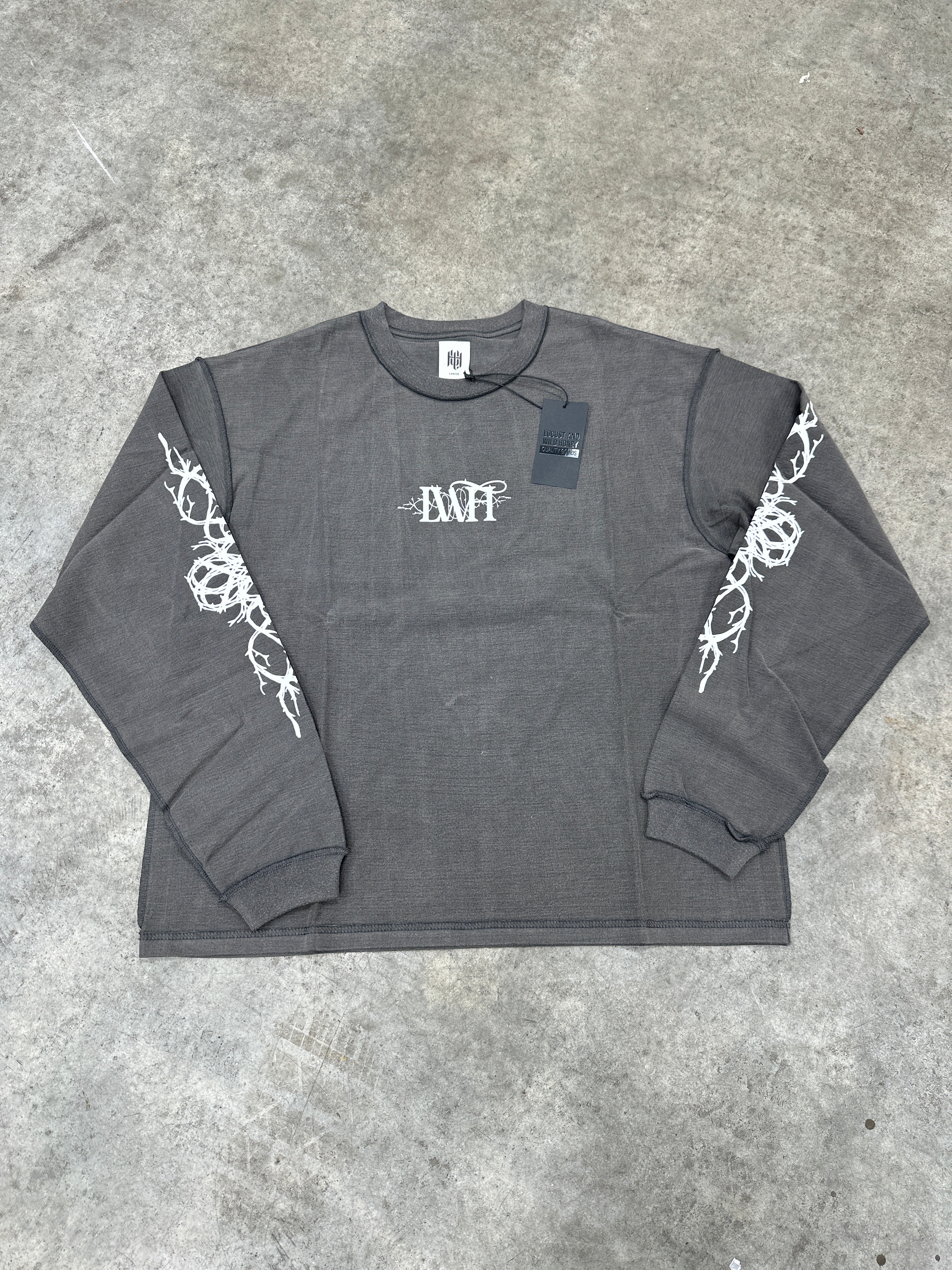 LWH Long Sleeve T-shirt Sz Large Black