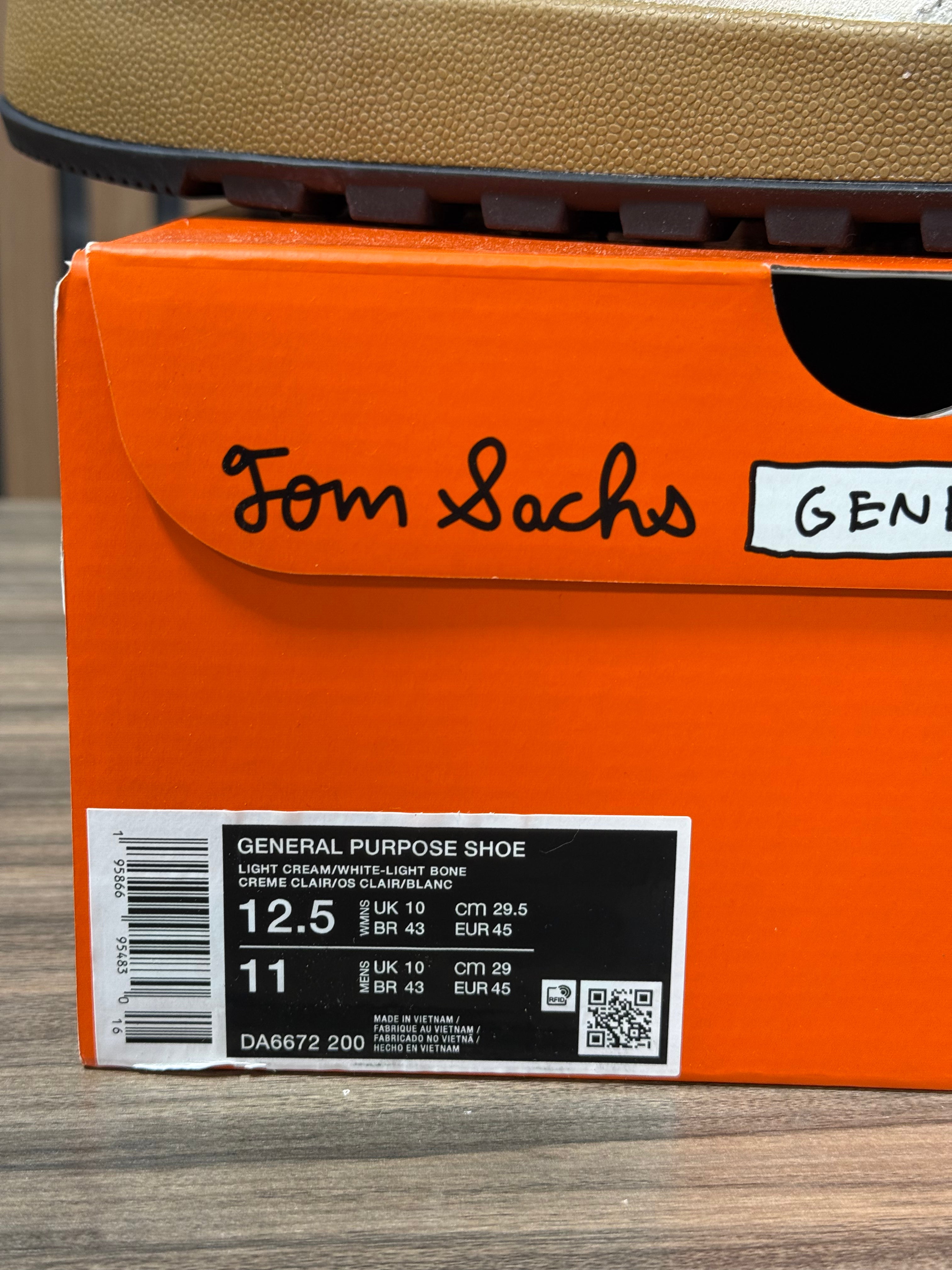 Nike x Tom Sachs General Purpose Shoe Sz 11 Mens