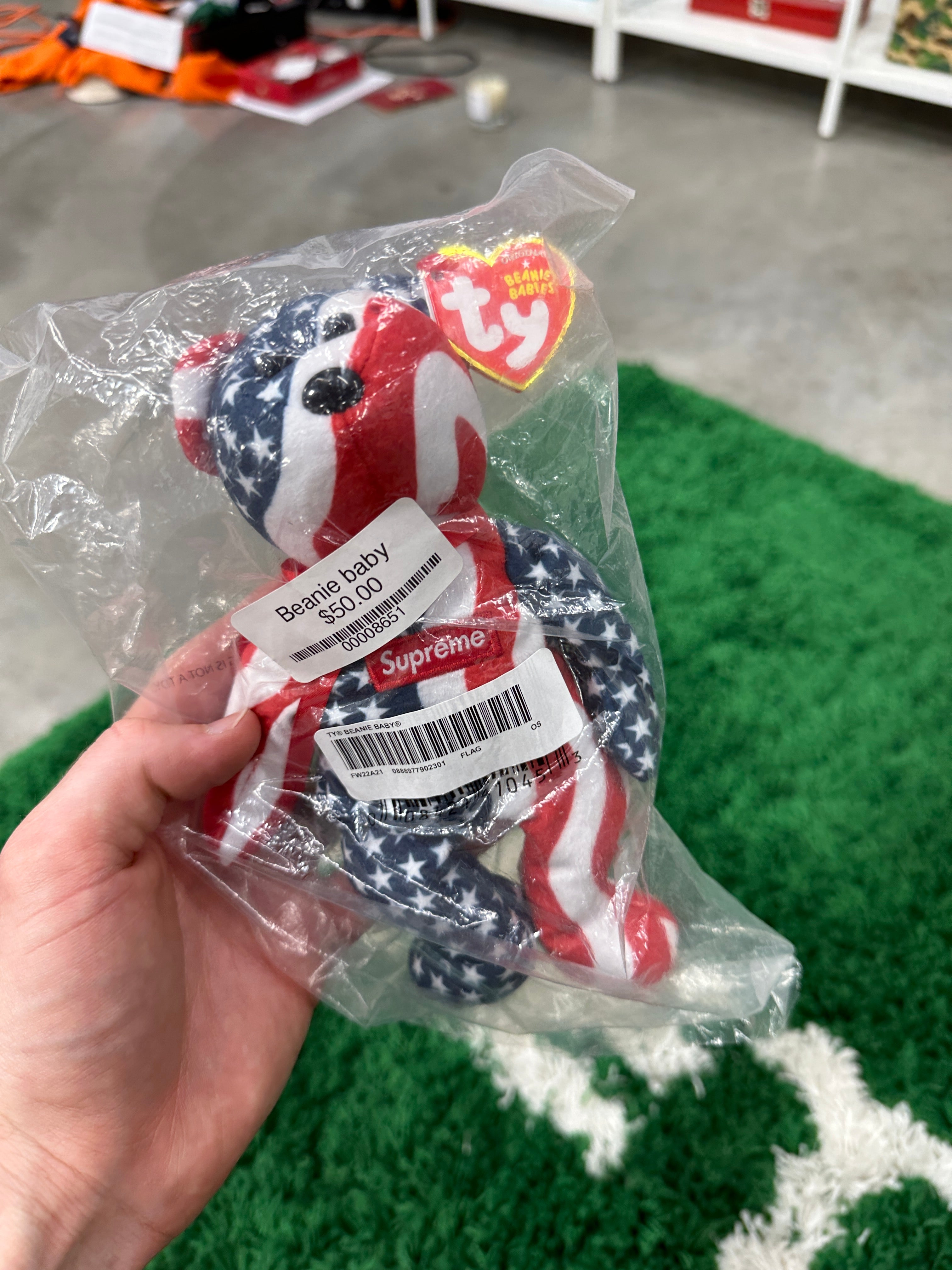 Supreme ty Beanie Baby
