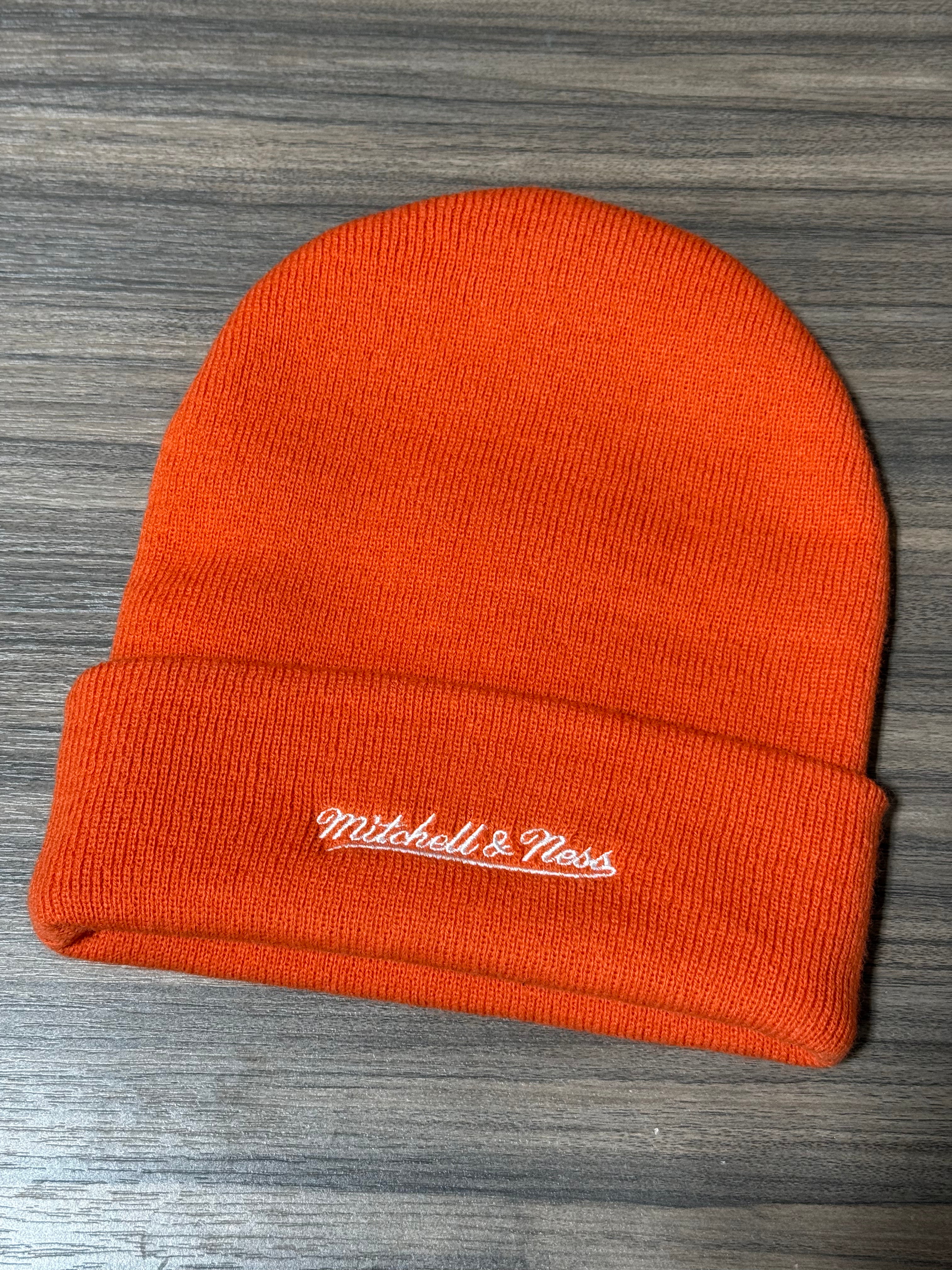 Supreme x Mitchell & Ness NCAA Beanie 'Orange'