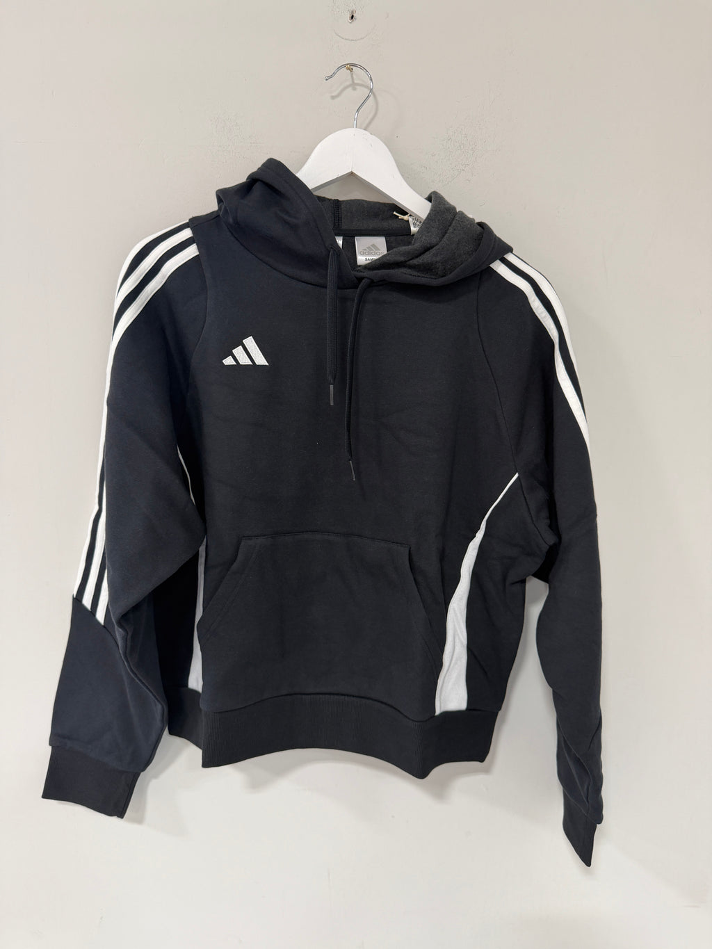Adidas Tiro 24 Womens Sweat Hoodie – Black/White