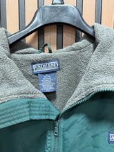 Load image into Gallery viewer, Land Ends Jacket Coat Men’s XL Tall (46-48) Green Fleece Lined Full Zip Pockets
