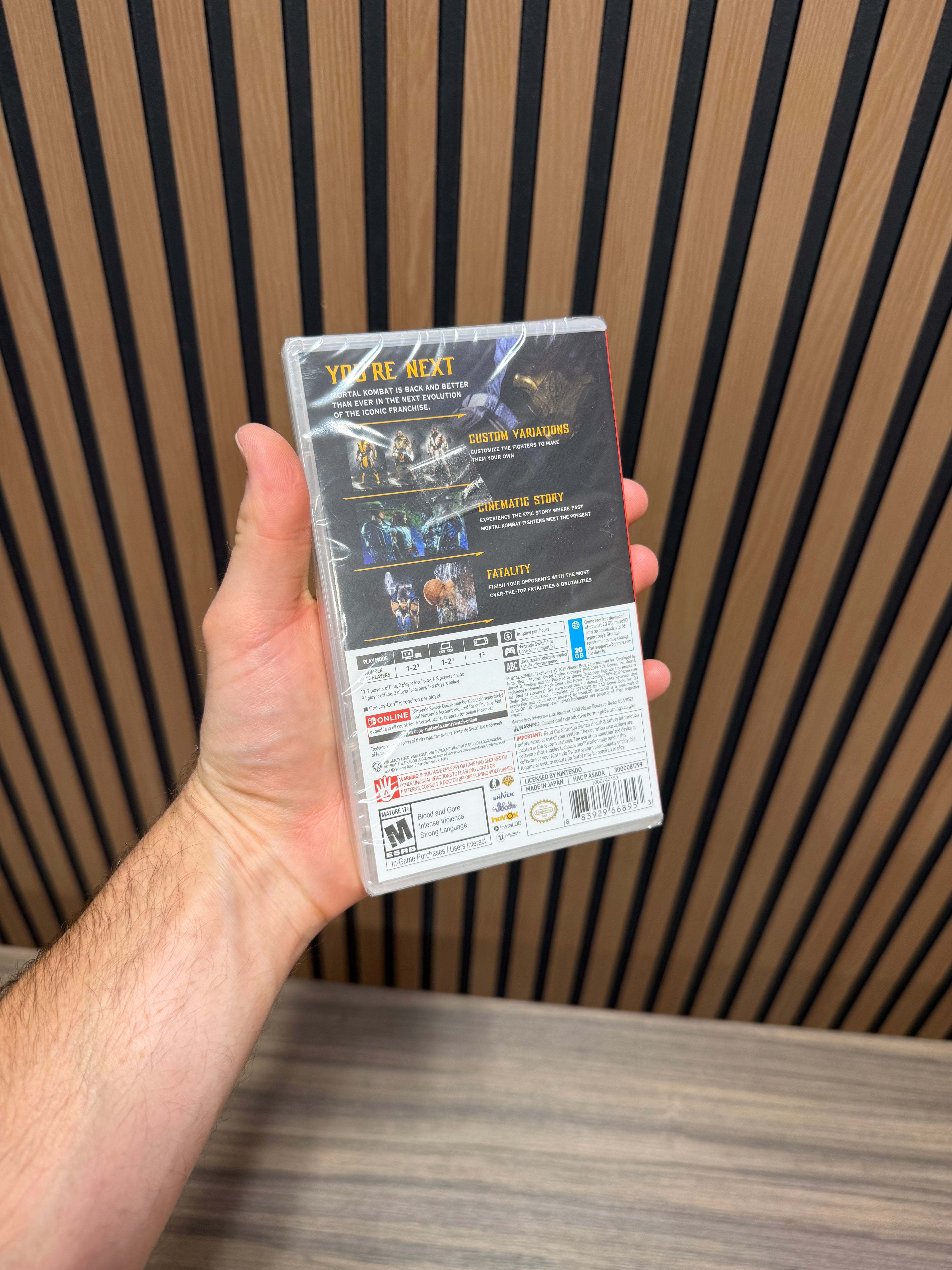 Mortal Kombat 11 Nintendo Switch Brand New Sealed Fighting Game MK11 2019 WB