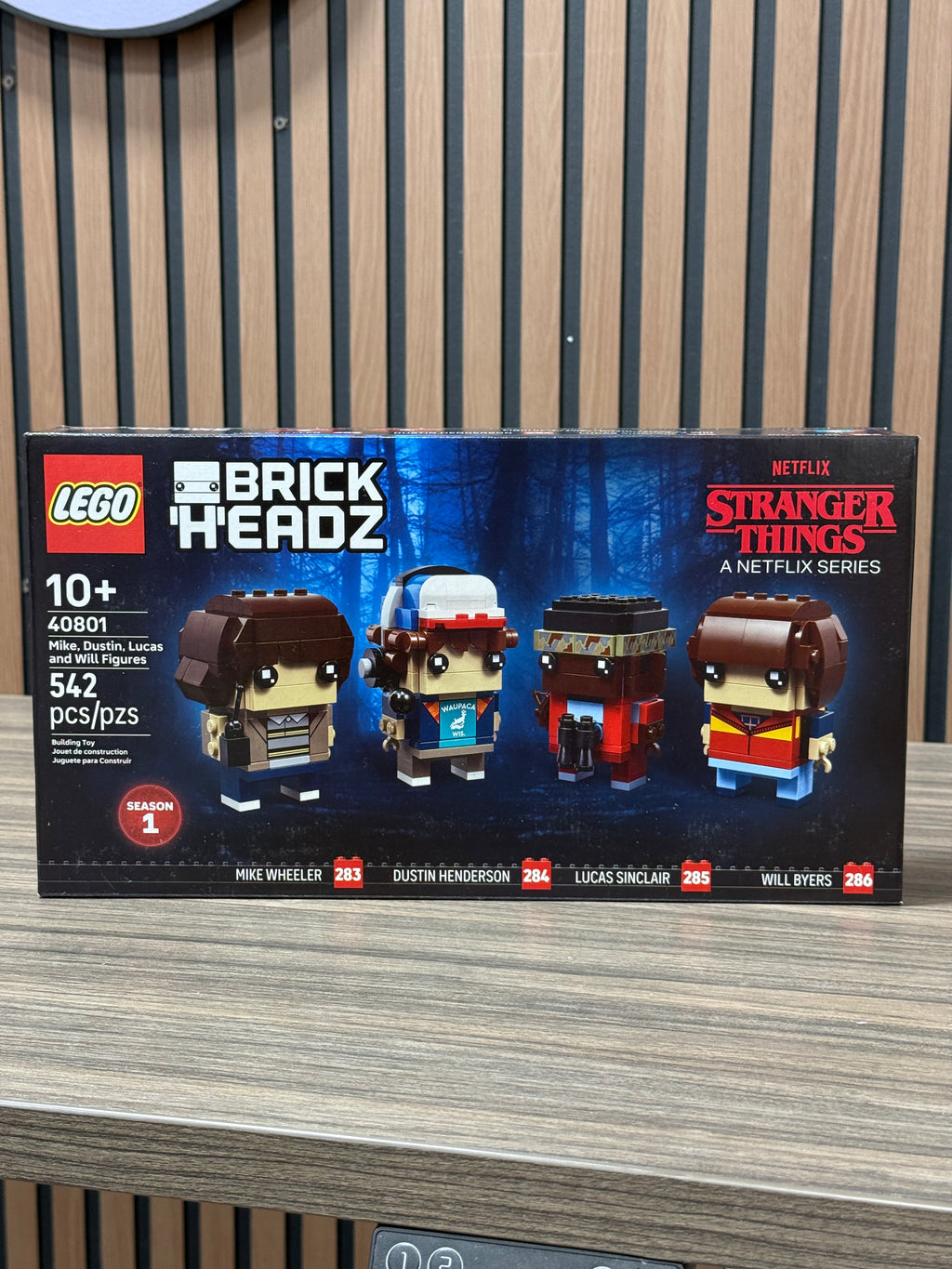 LEGO Stranger Things Brickheadz 40801 : Mike, Dustin, Lucas And Will Figures