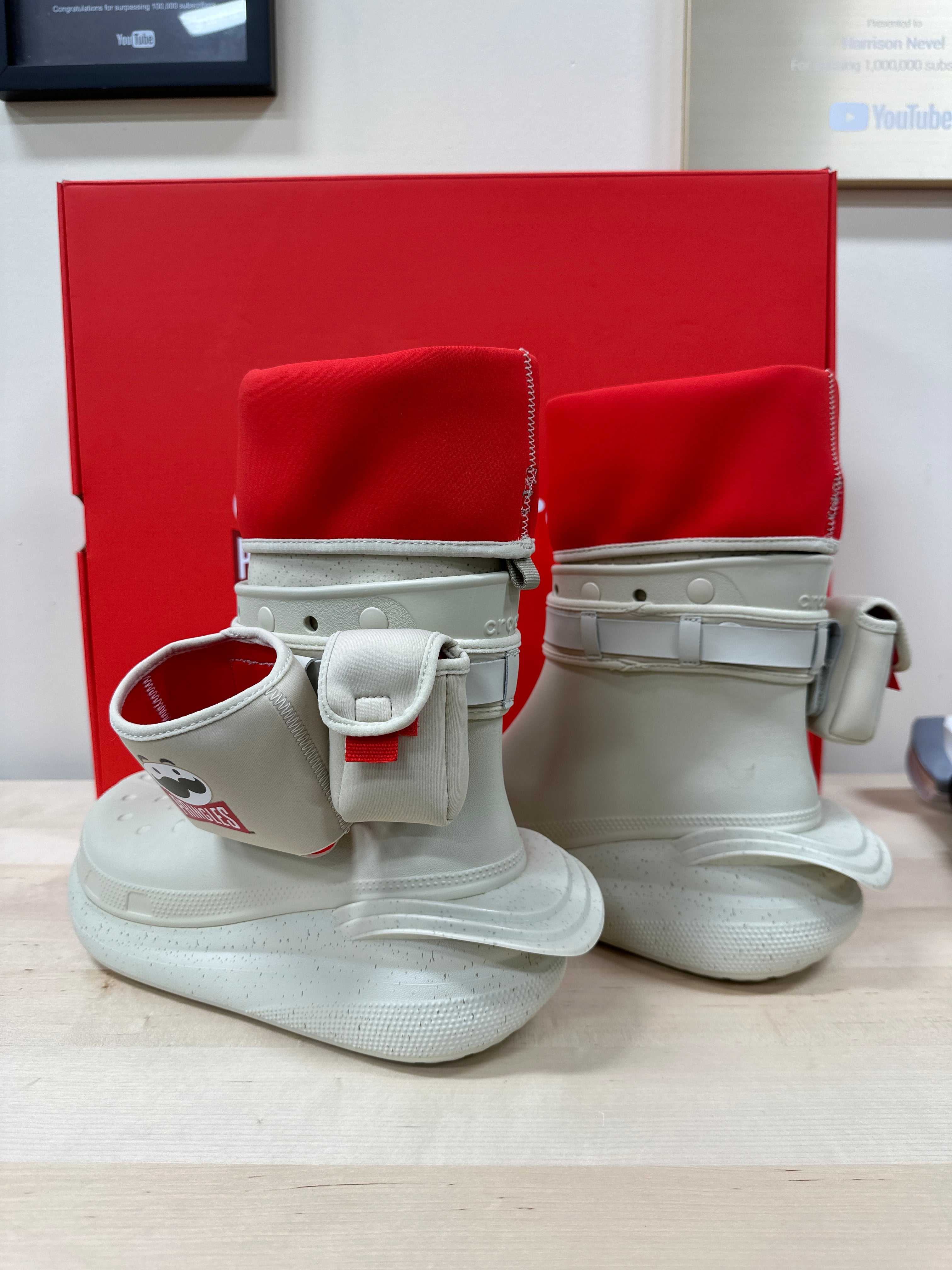 Crocs Classic Crush Boot "Pringles" Sz 9