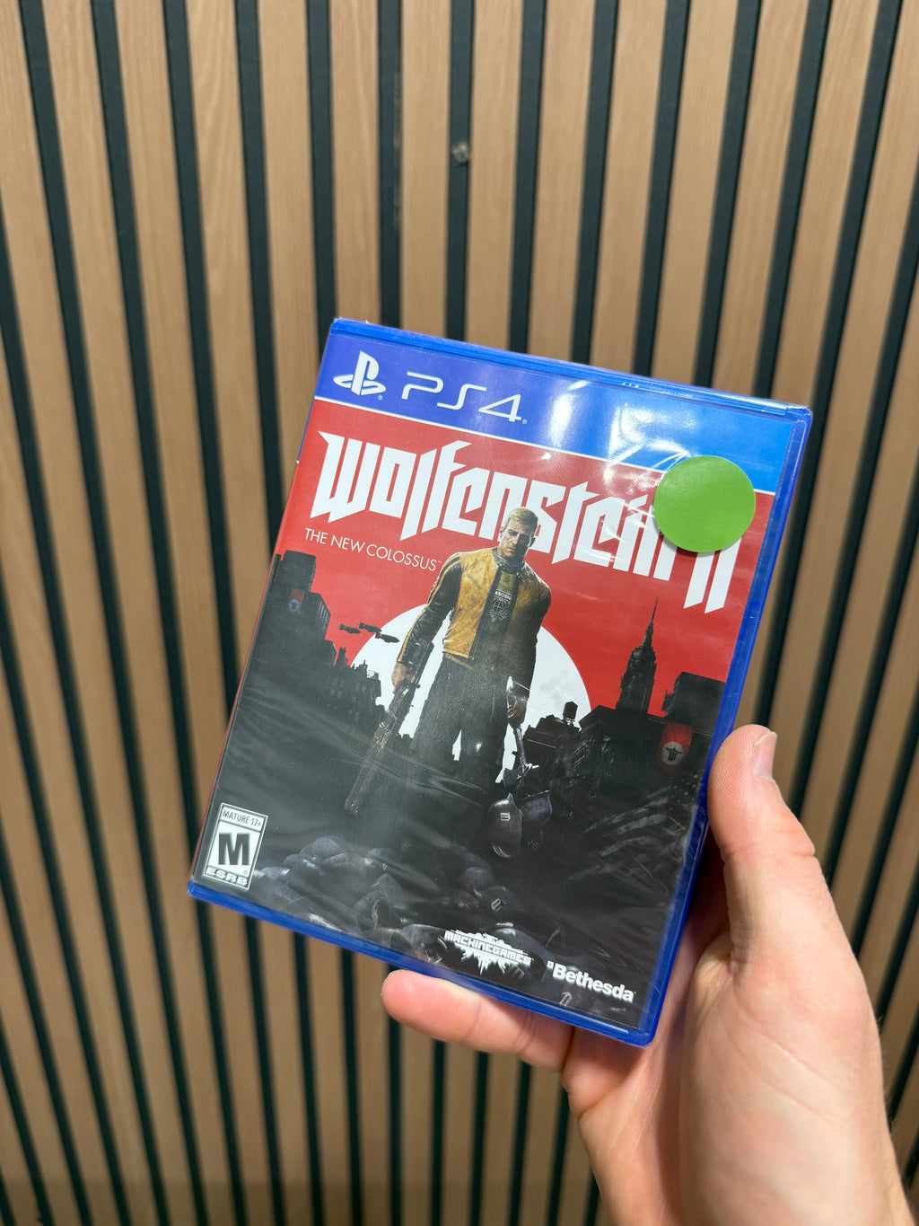 Wolfenstein II 2: The New Colossus Sony Playstation 4 PS4 Brand New Sealed-!