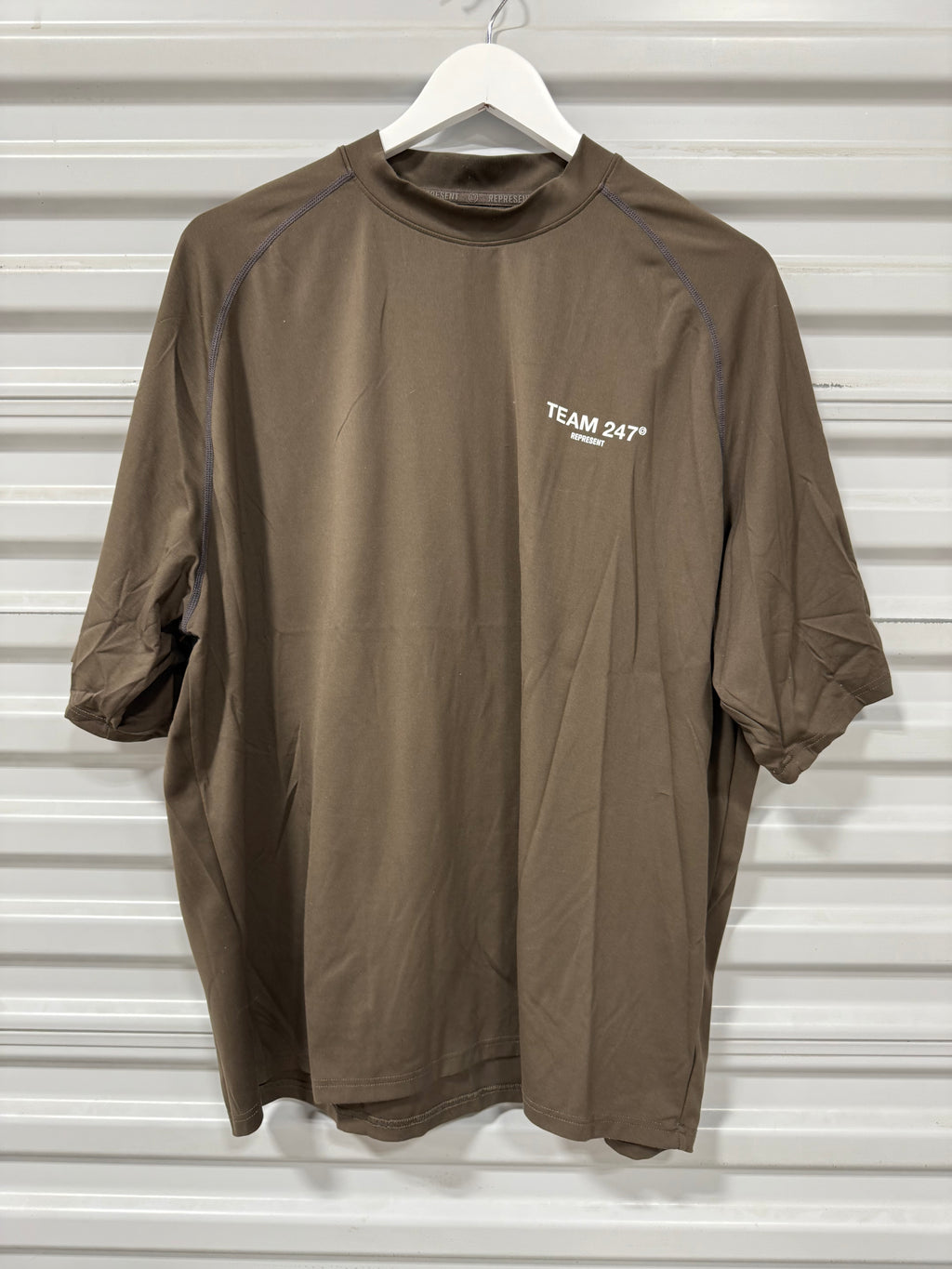 Represent 24/7 T-Shirt Brown Sz L
