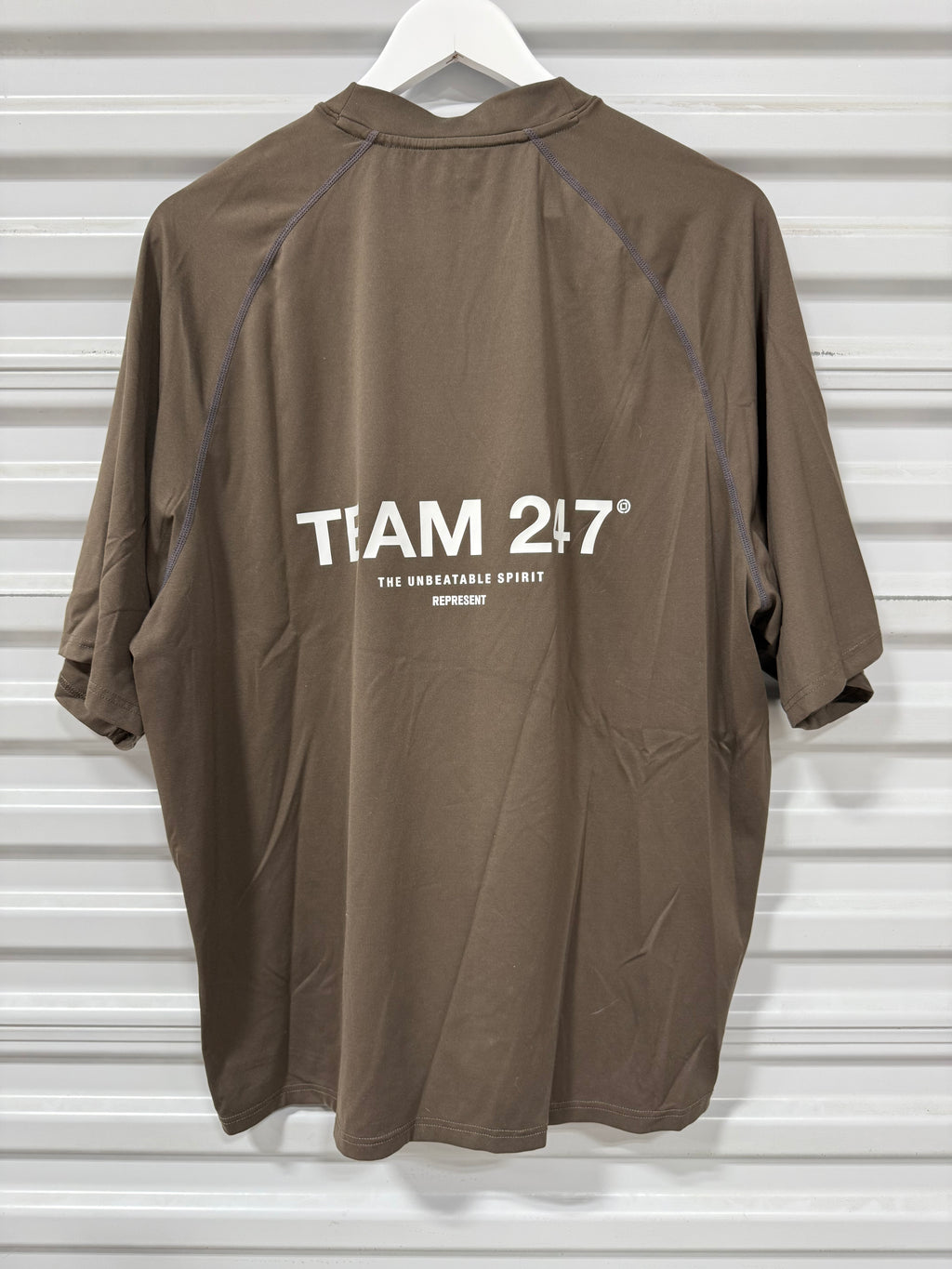 Represent 24/7 T-Shirt Brown Sz L