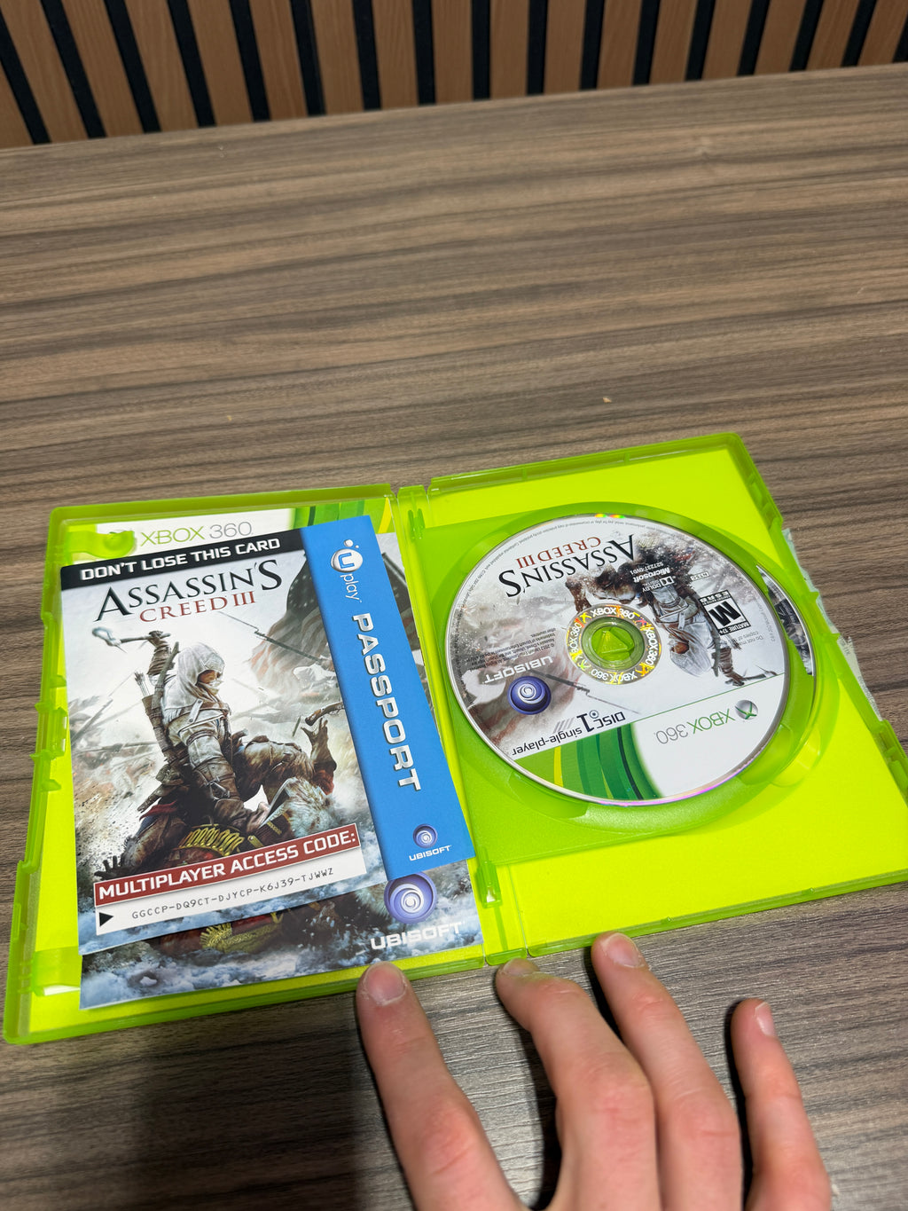 Assassin's Creed III - Microsoft Xbox 360 - Complete In Box CIB