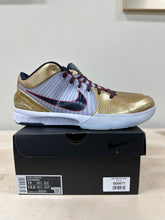 Load image into Gallery viewer, Nike Kobe 4 Protro Gold Medal (2024) sz 12
