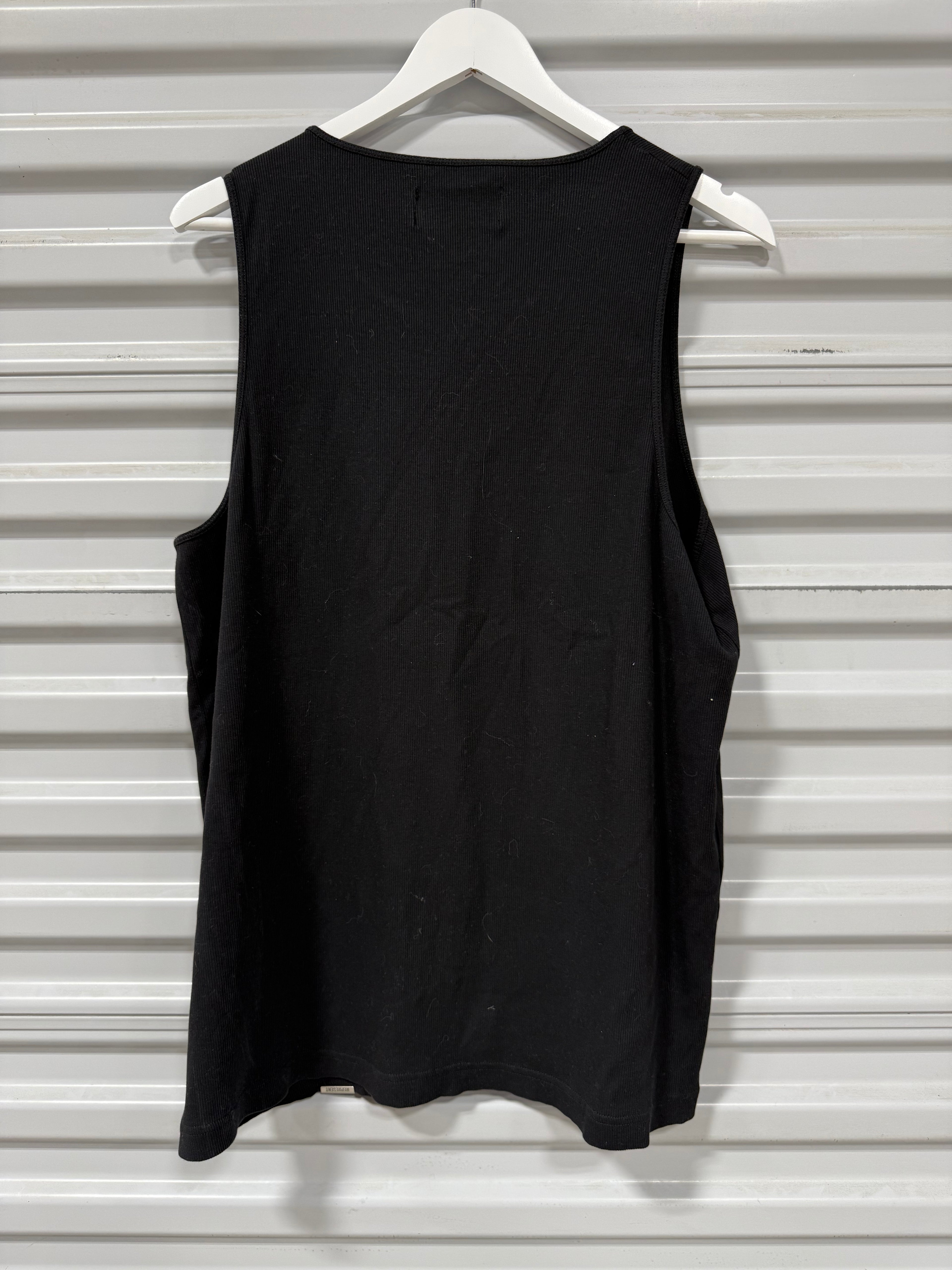 Represent Tank Black Sz M