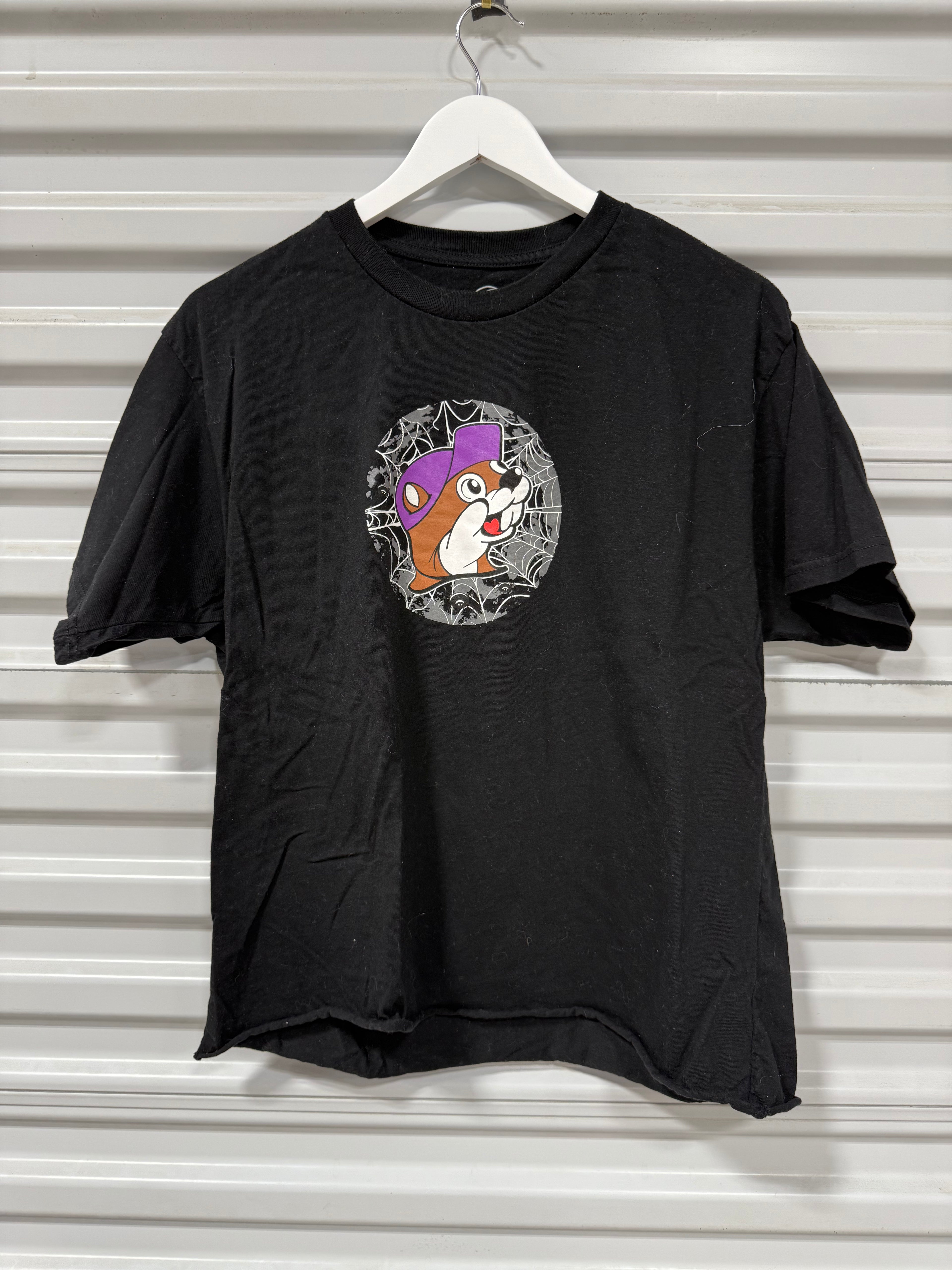 Buccee's Halloween Cropped T-Shirt Sz L