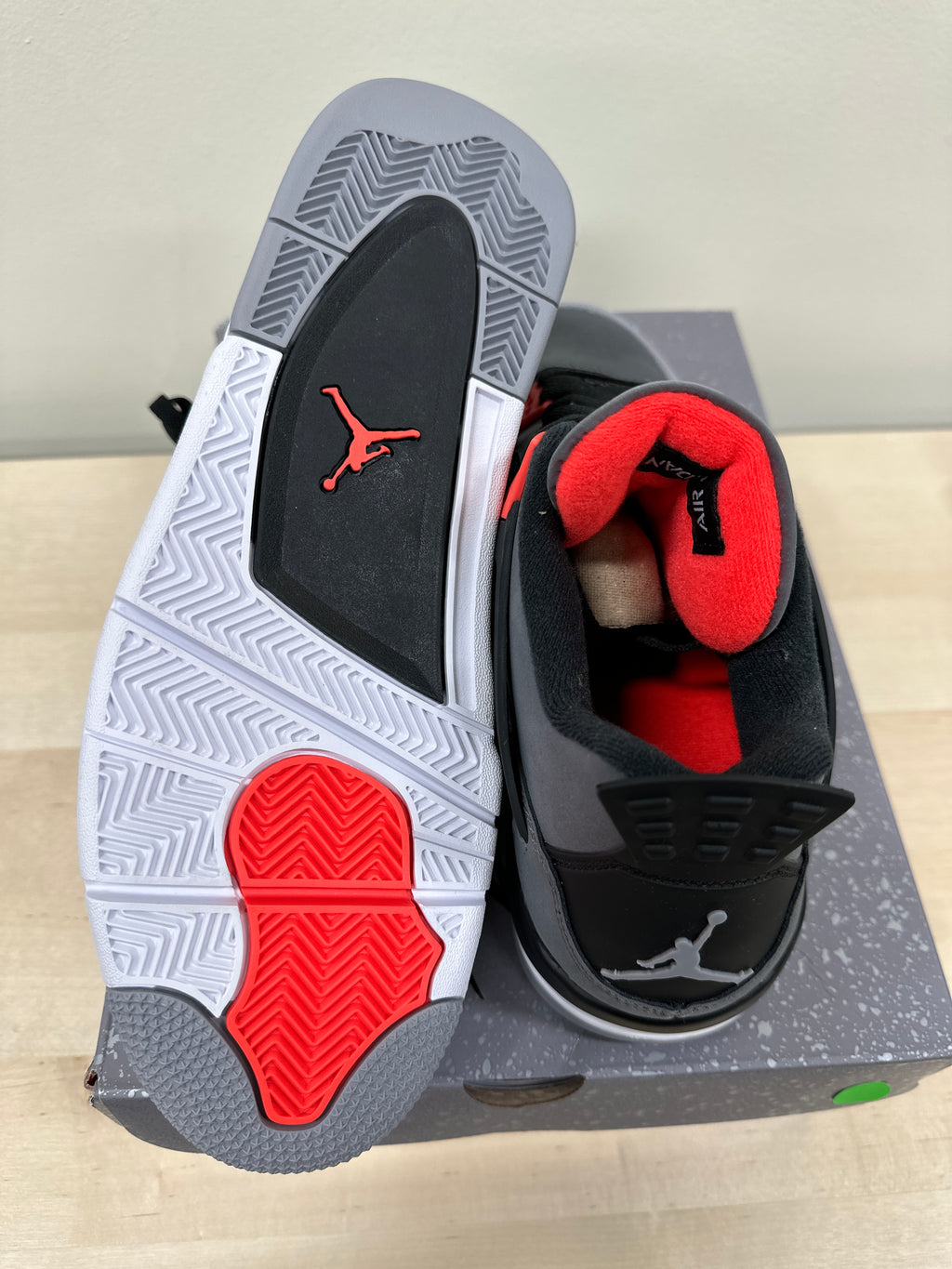 Jordan 4 Retro Infrared Sz 12