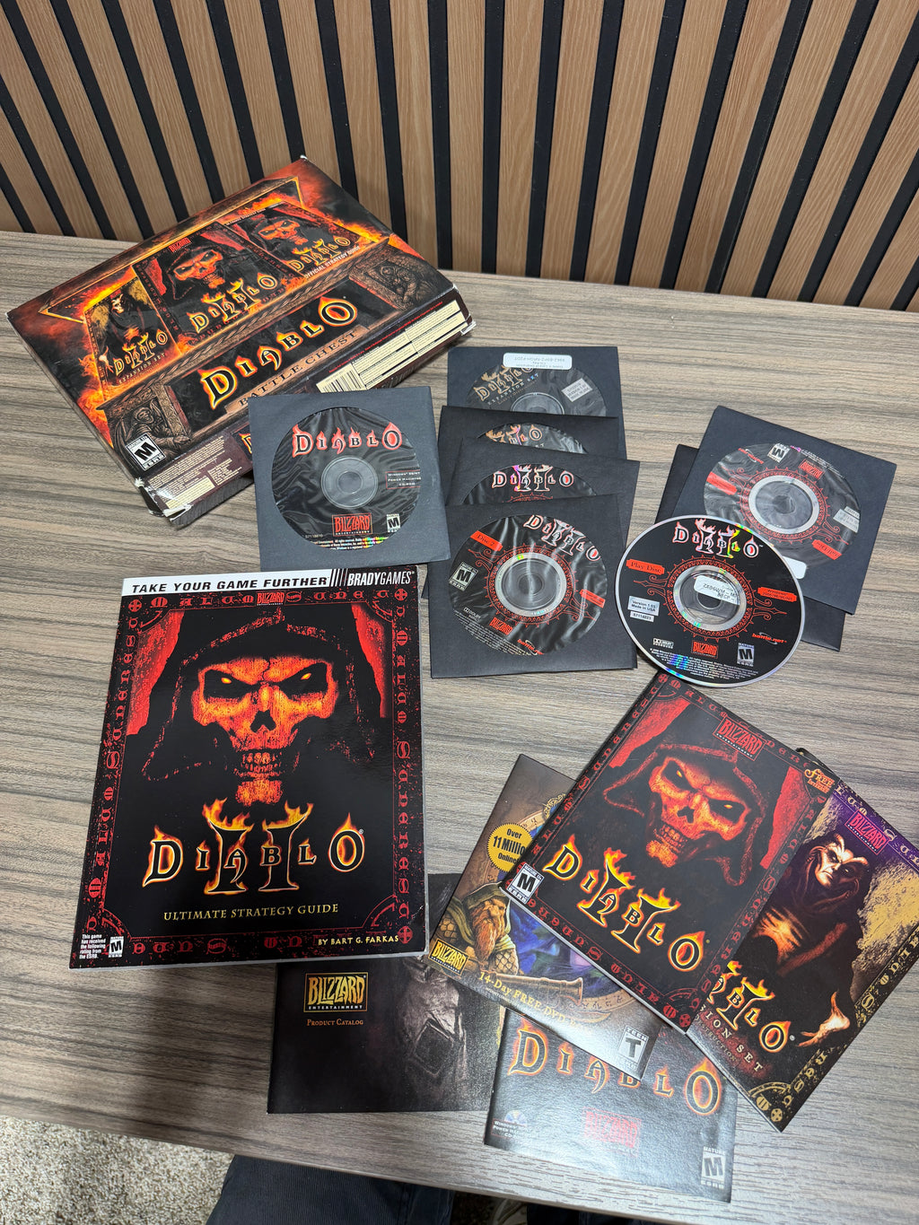 Diablo Battle Chest (PC, 2001) Game Collection Diablo II Expansion Complete EXC
