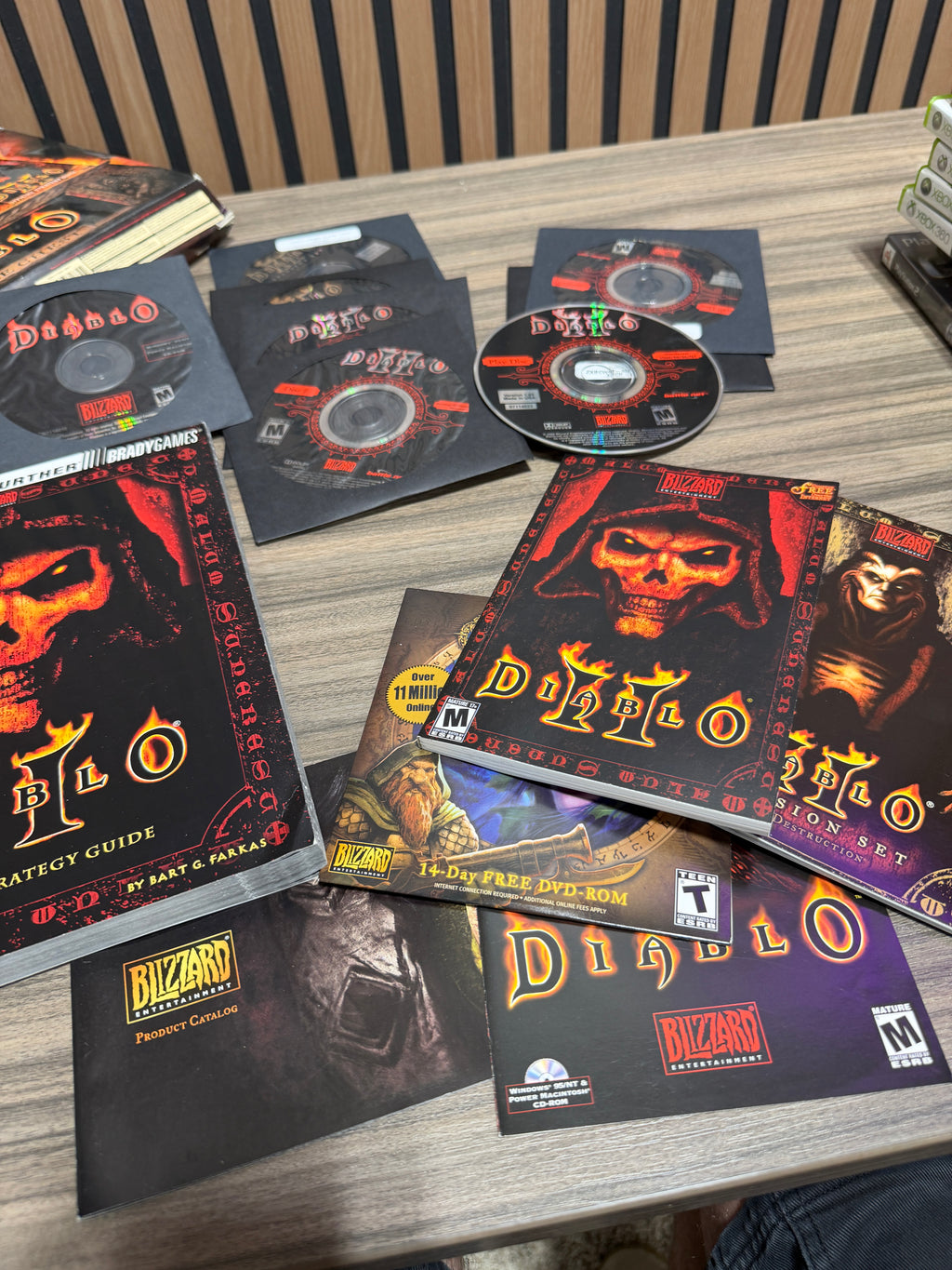 Diablo Battle Chest (PC, 2001) Game Collection Diablo II Expansion Complete EXC