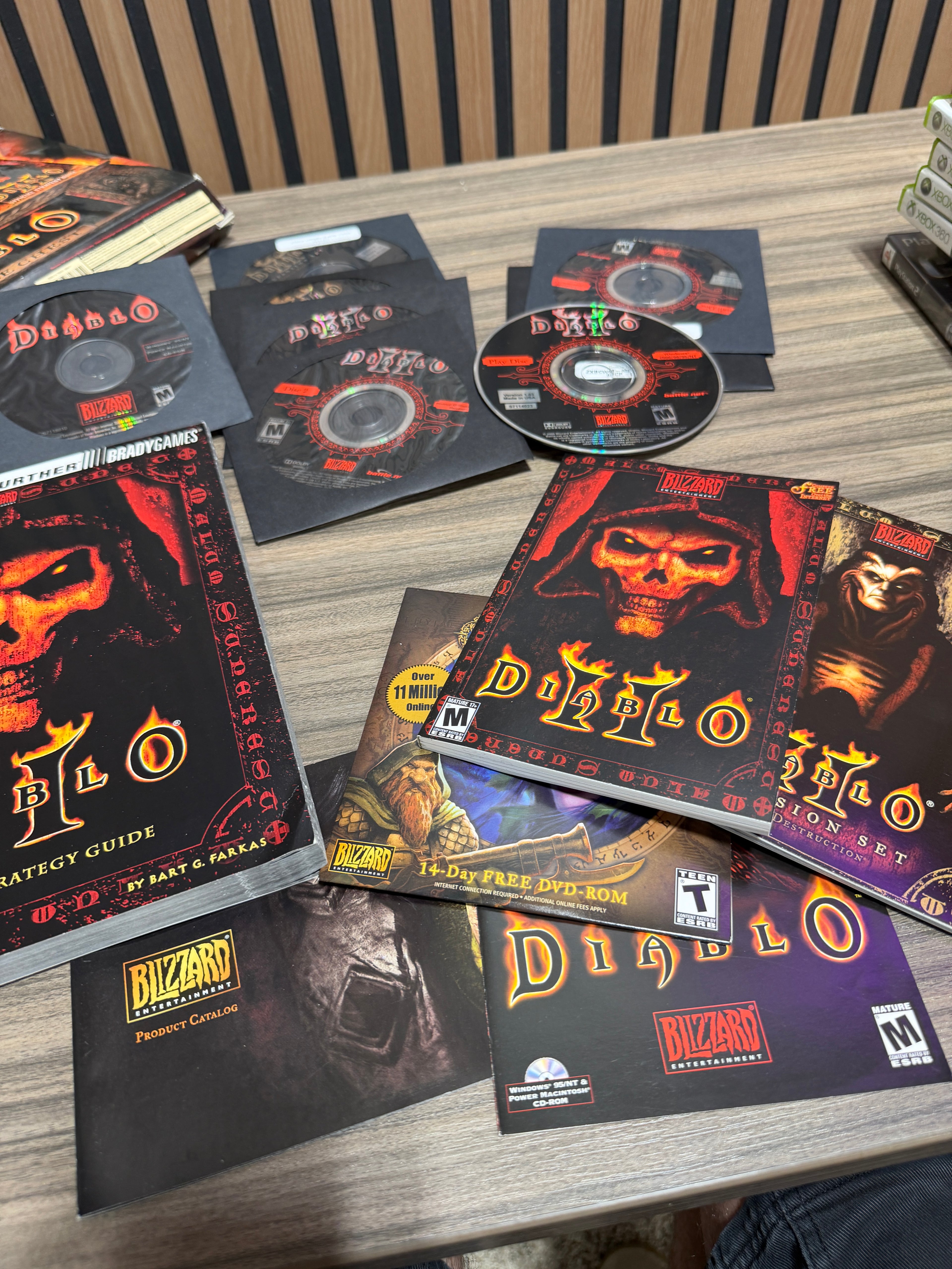 Diablo Battle Chest (PC, 2001) Game Collection Diablo II Expansion Complete EXC