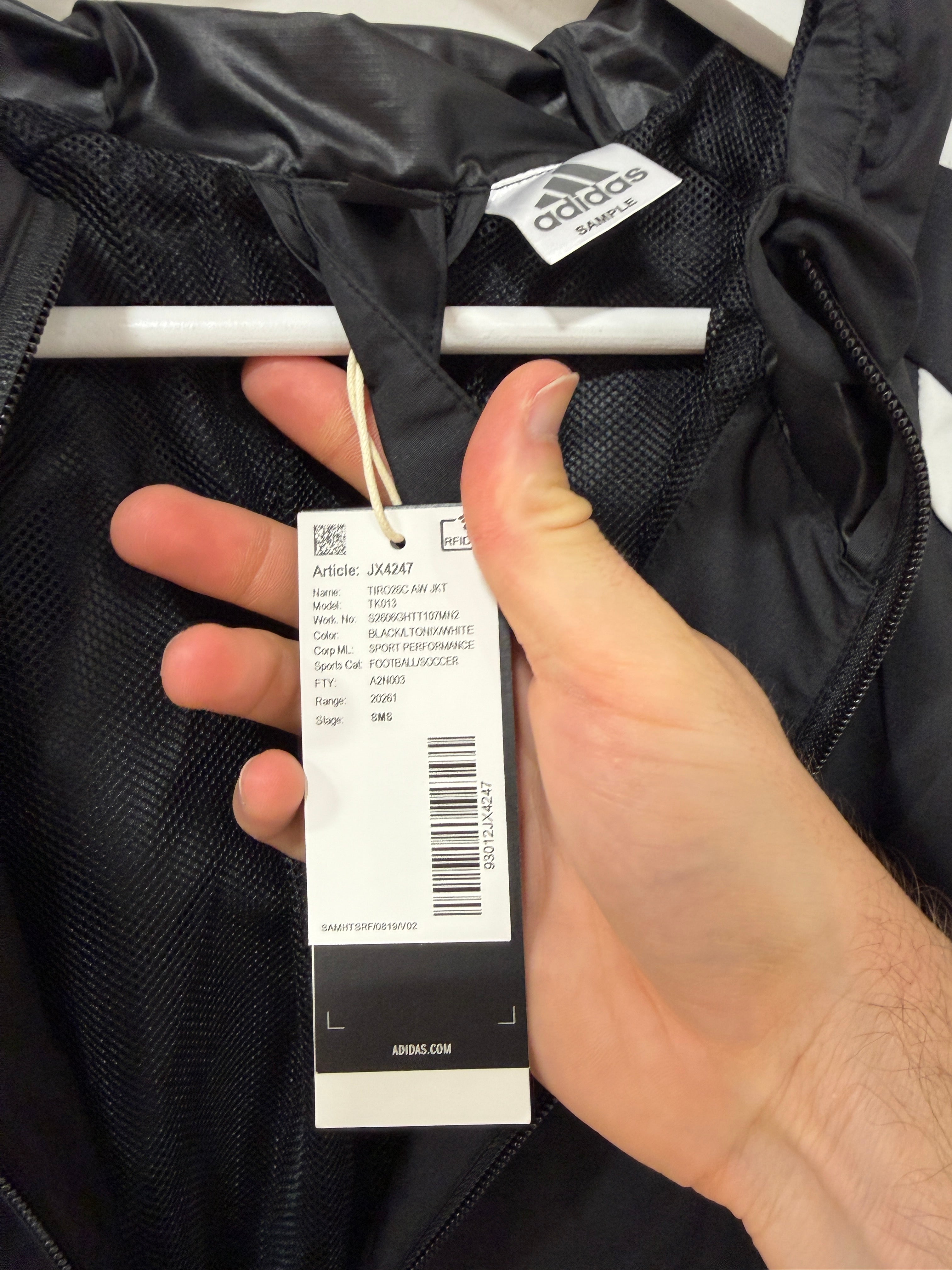 Adidas Tiro 26 Competition All Weather Jacket Mens Size Medium