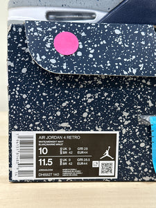 Air Jordan 4 Retro "Midnight Navy" Sz 10